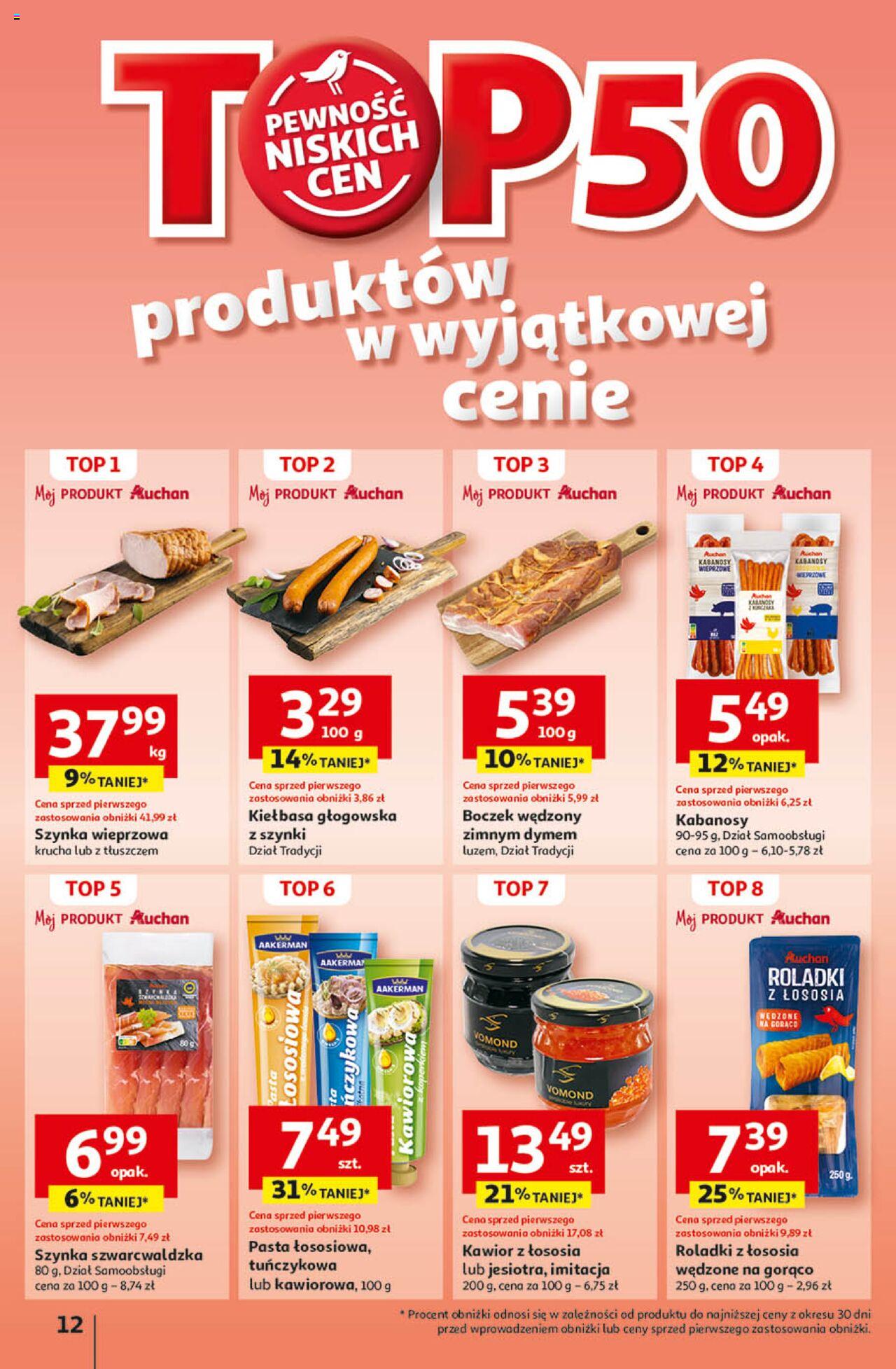 Auchan Pewność Niskich Cen Hipermarket  Gazetka ważna od 26.09.2024 do 02.10.2024 strona 14