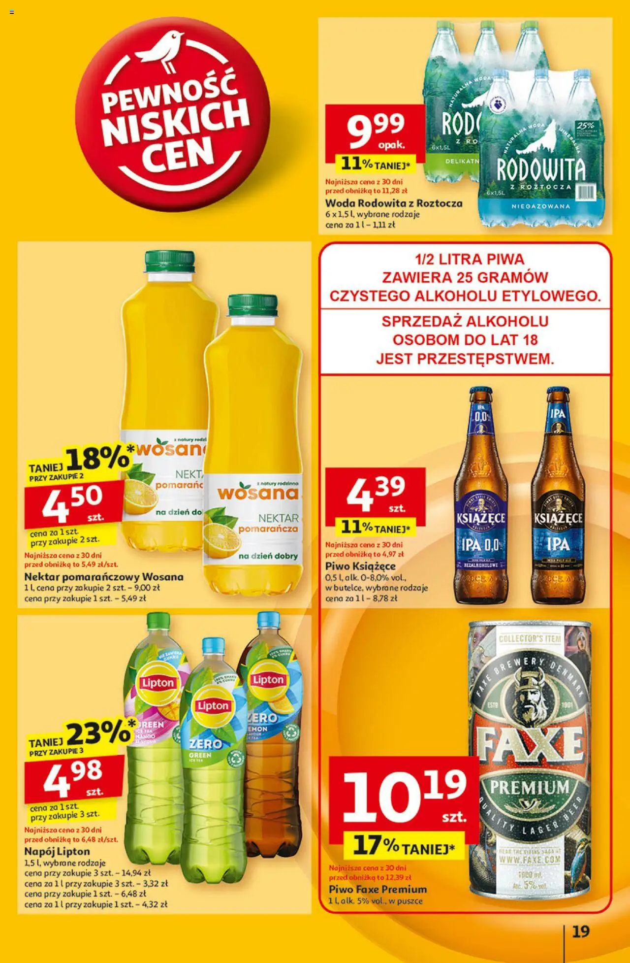 Auchan Pewność Niskich Cen Hipermarket Gazetka ważna od 27.02.2025 do 05.03.2025 strona 21