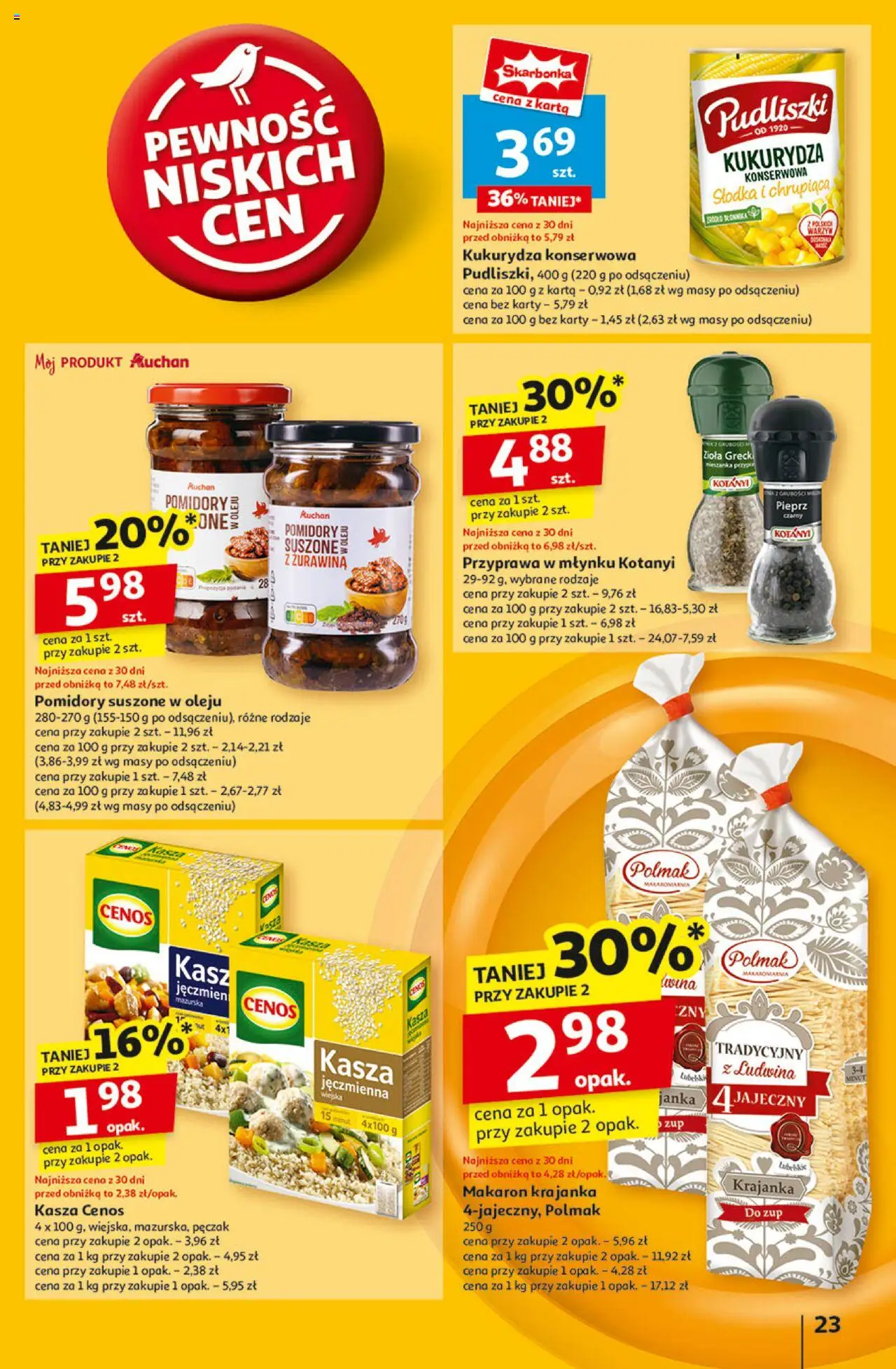 Auchan Pewność Niskich Cen Hipermarket Gazetka ważna od 27.02.2025 do 05.03.2025 strona 25