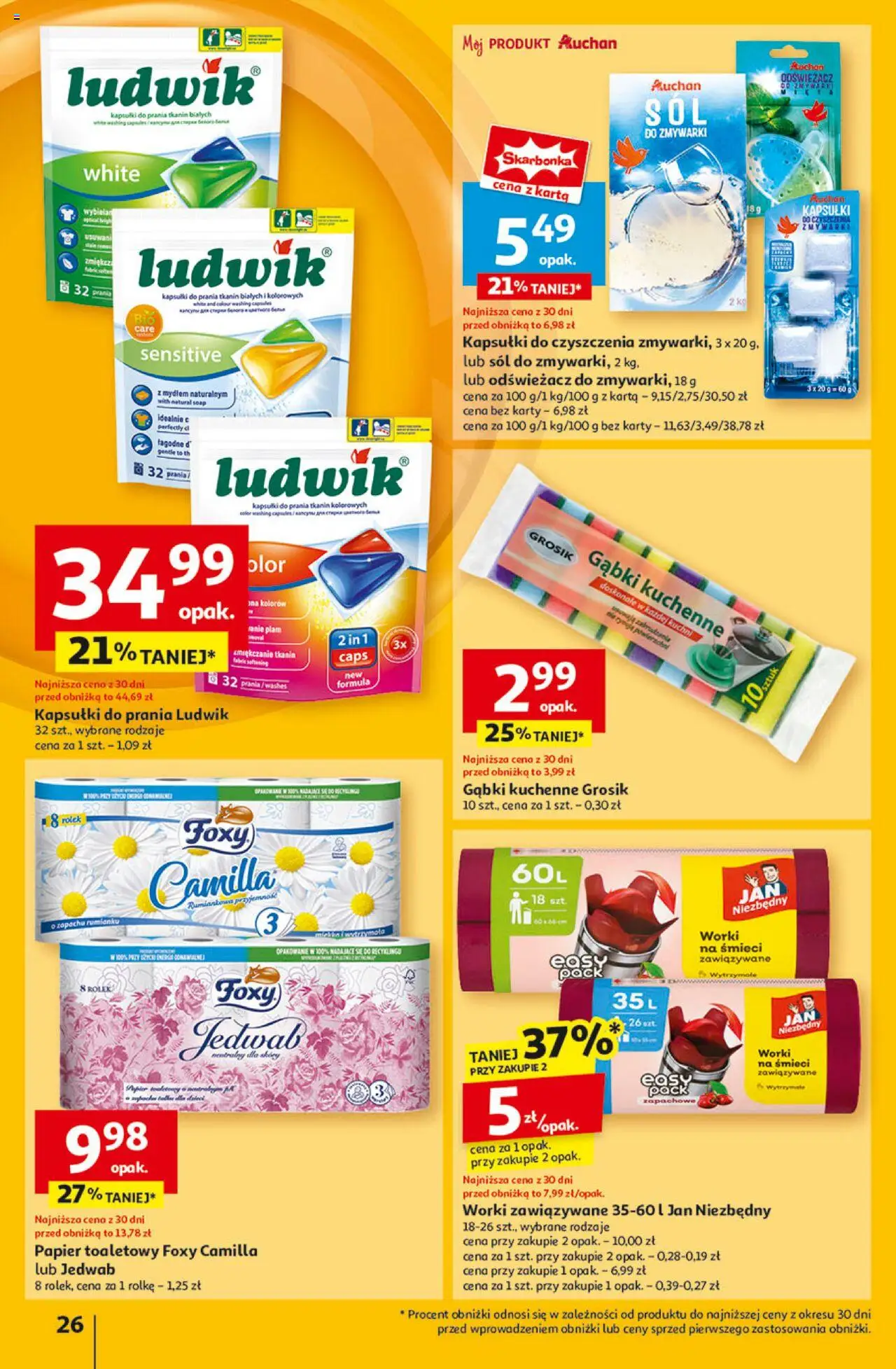 Auchan Pewność Niskich Cen Hipermarket Gazetka ważna od 27.02.2025 do 05.03.2025 strona 28
