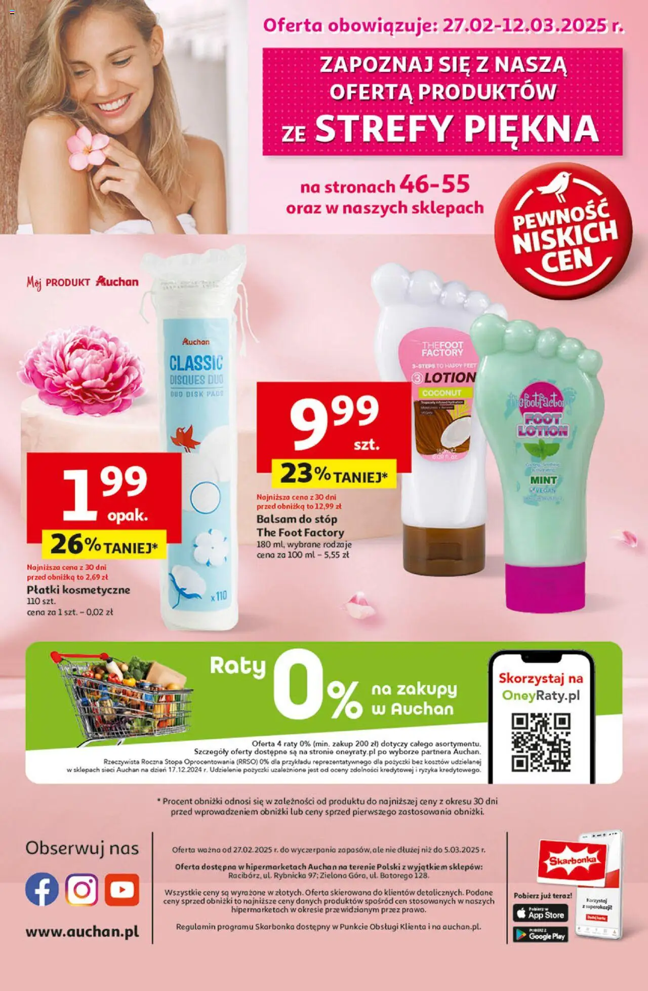 Auchan Pewność Niskich Cen Hipermarket Gazetka ważna od 27.02.2025 do 05.03.2025 strona 64