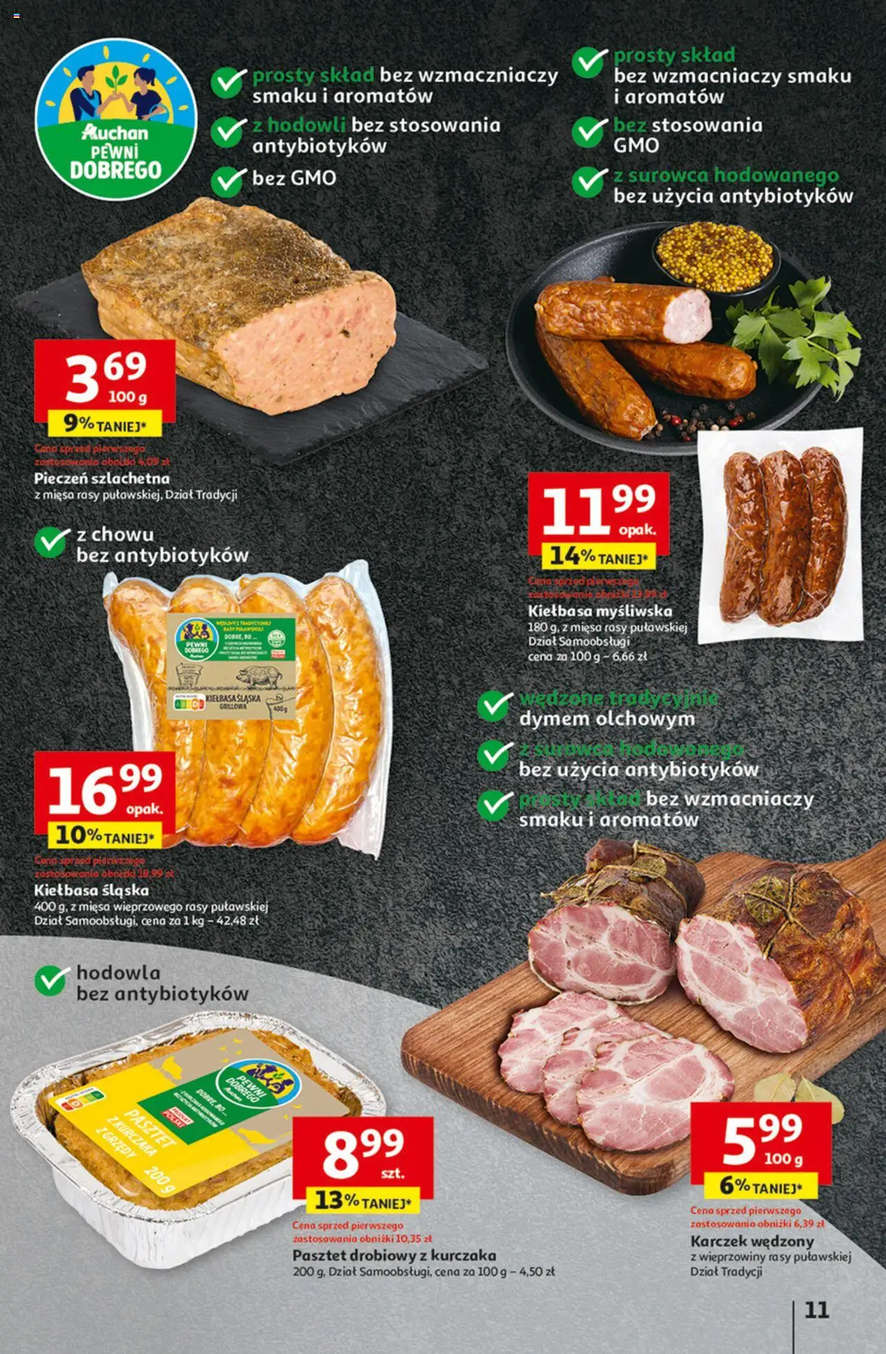 Auchan Pewność Niskich Cen Hipermarket Gazetka ważna  od 30.01.2025 do 05.02.2025 strona 11