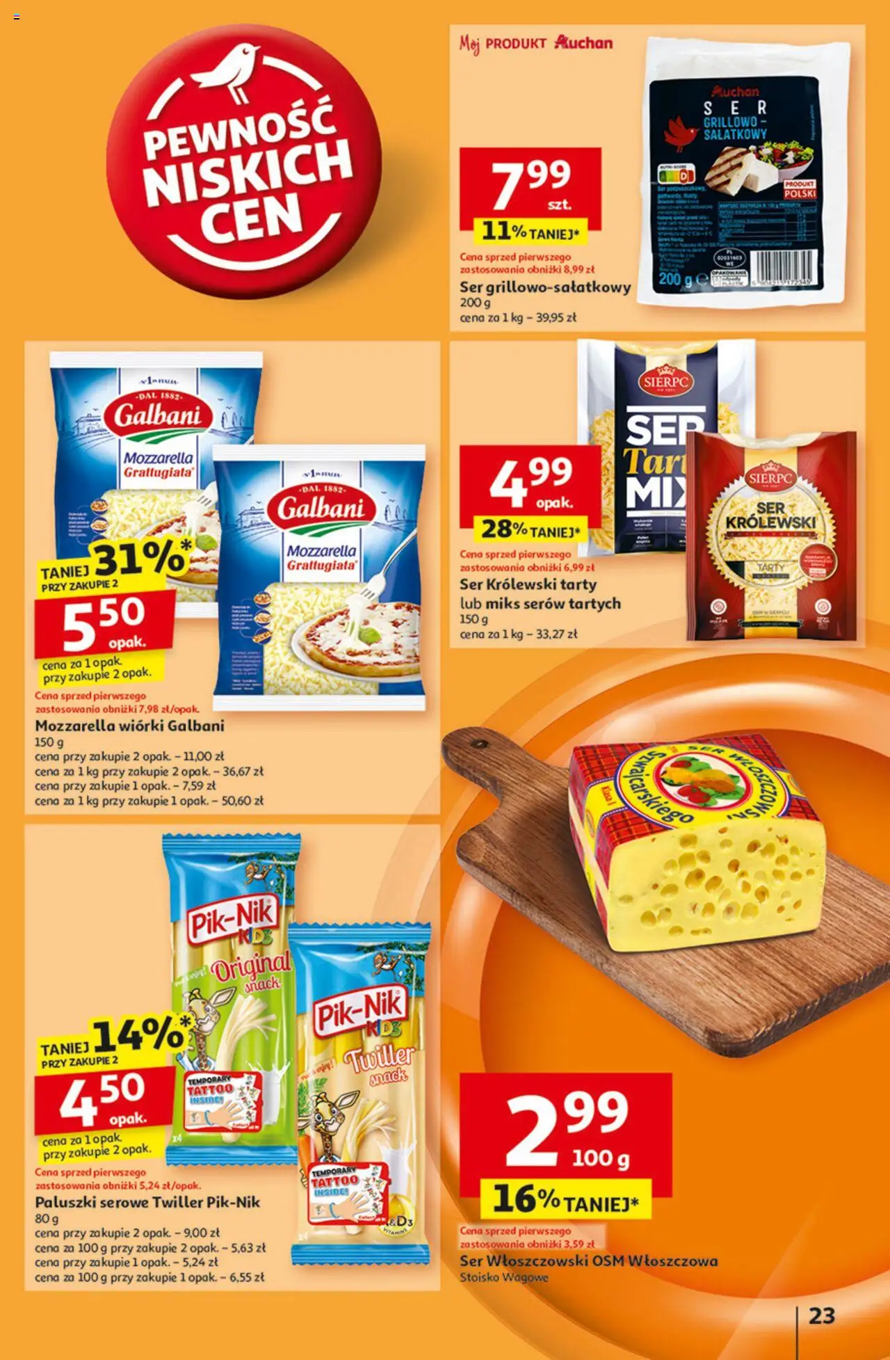 Auchan Pewność Niskich Cen Hipermarket Gazetka ważna  od 30.01.2025 do 05.02.2025 strona 20