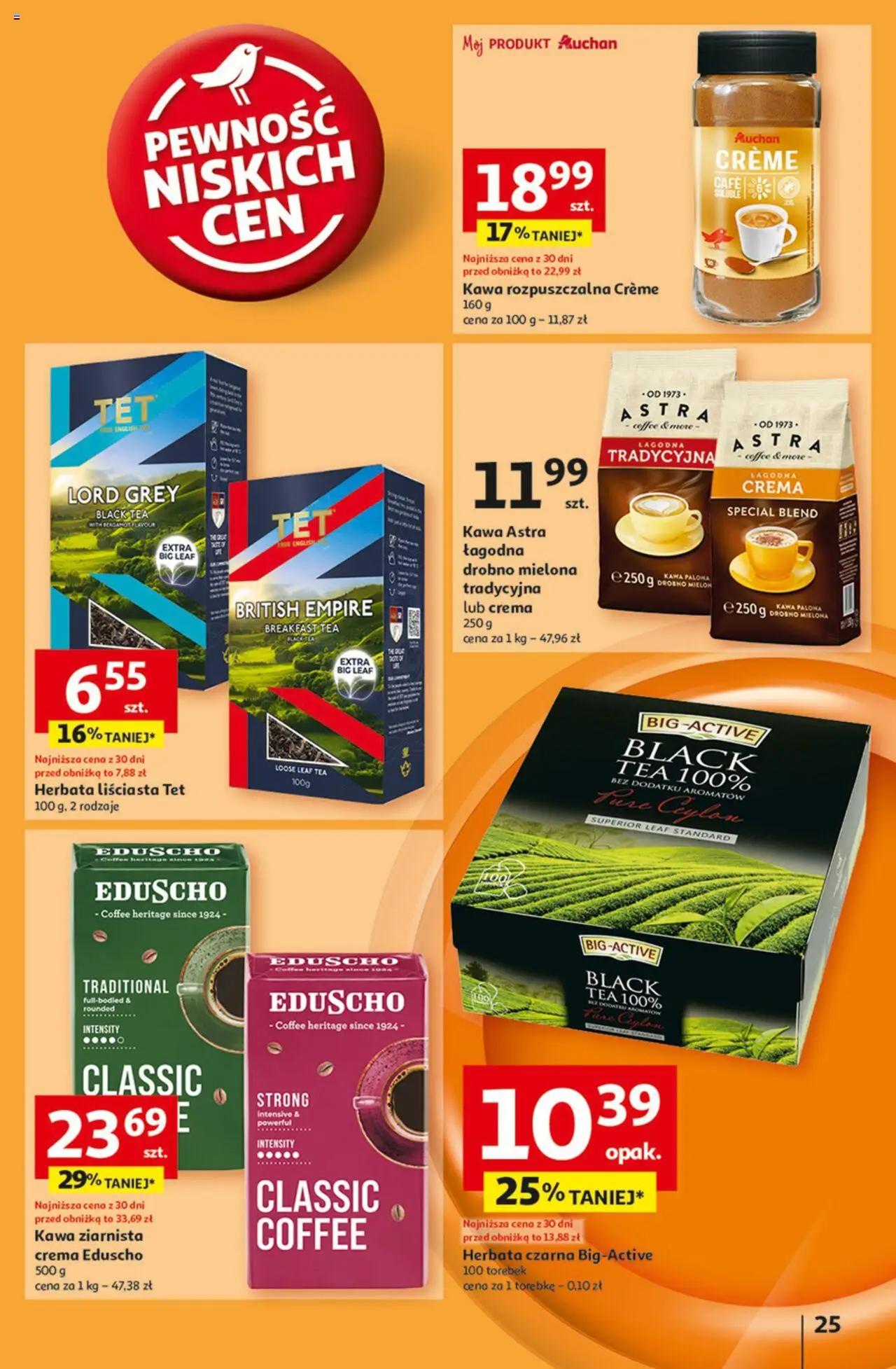 Auchan Pewność Niskich Cen Hipermarket Gazetka ważna  od 30.01.2025 do 05.02.2025 strona 22