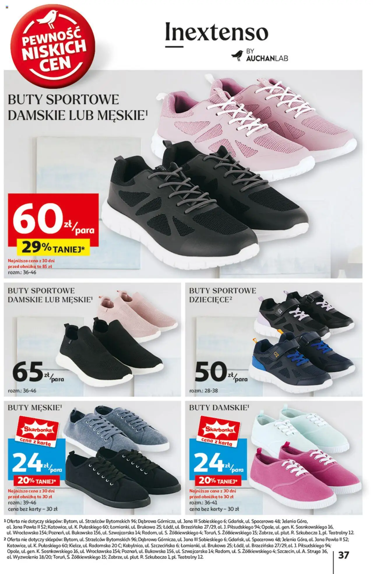 Auchan Pewność Niskich Cen Hipermarket Gazetka ważna  od 30.01.2025 do 05.02.2025 strona 38