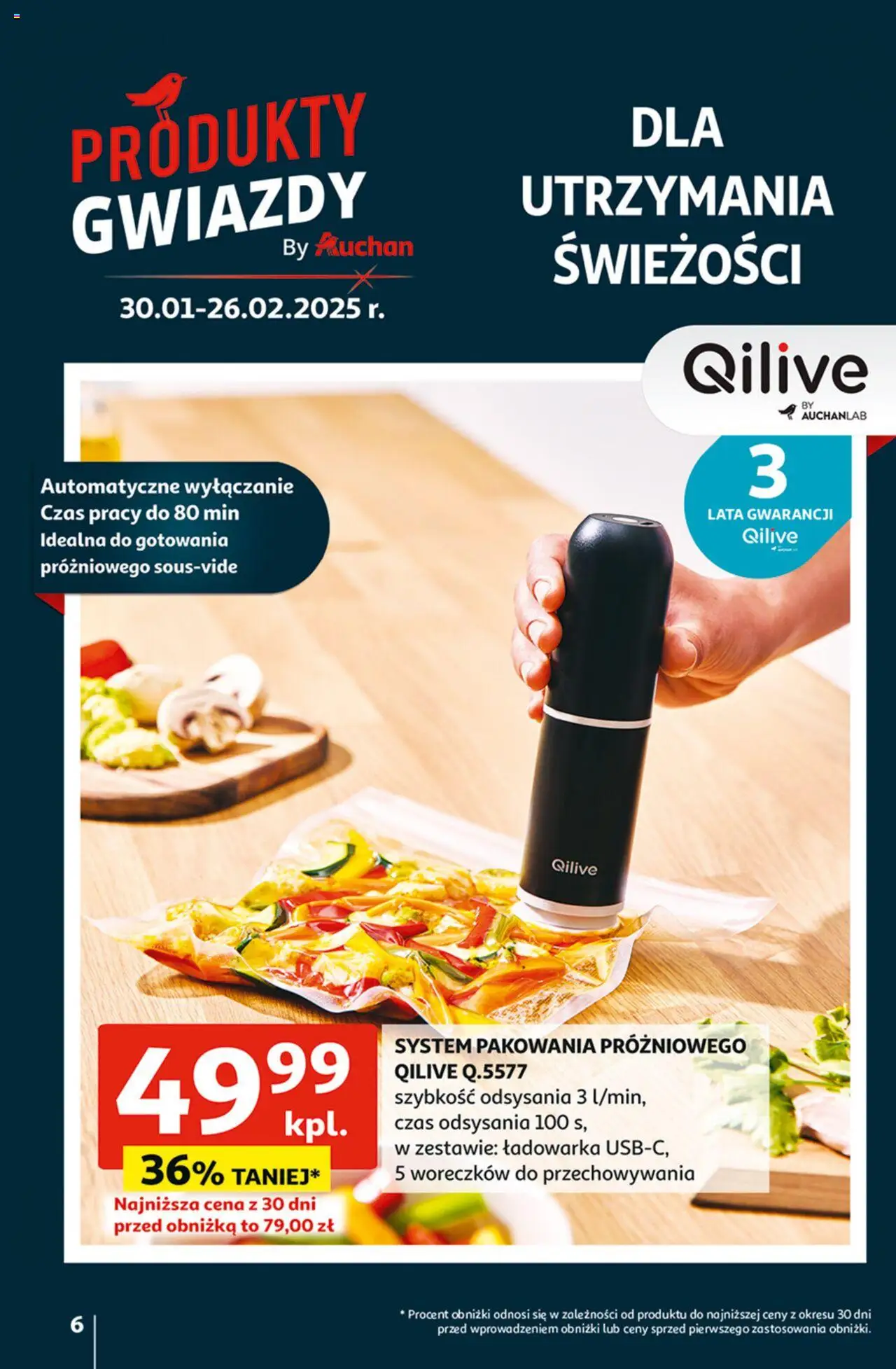 Auchan Pewność Niskich Cen Hipermarket Gazetka ważna  od 30.01.2025 do 05.02.2025 strona 5
