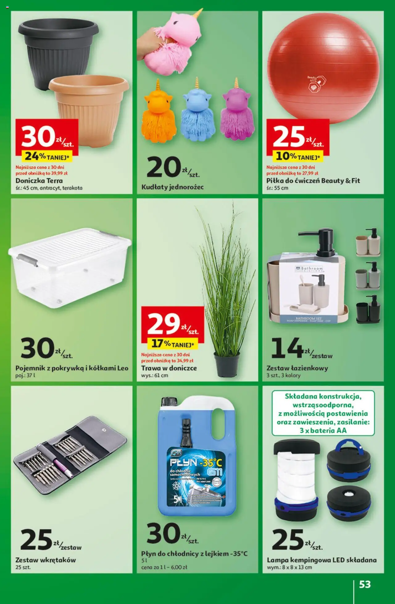 Auchan Pewność Niskich Cen Hipermarket Gazetka ważna  od 30.01.2025 do 05.02.2025 strona 51