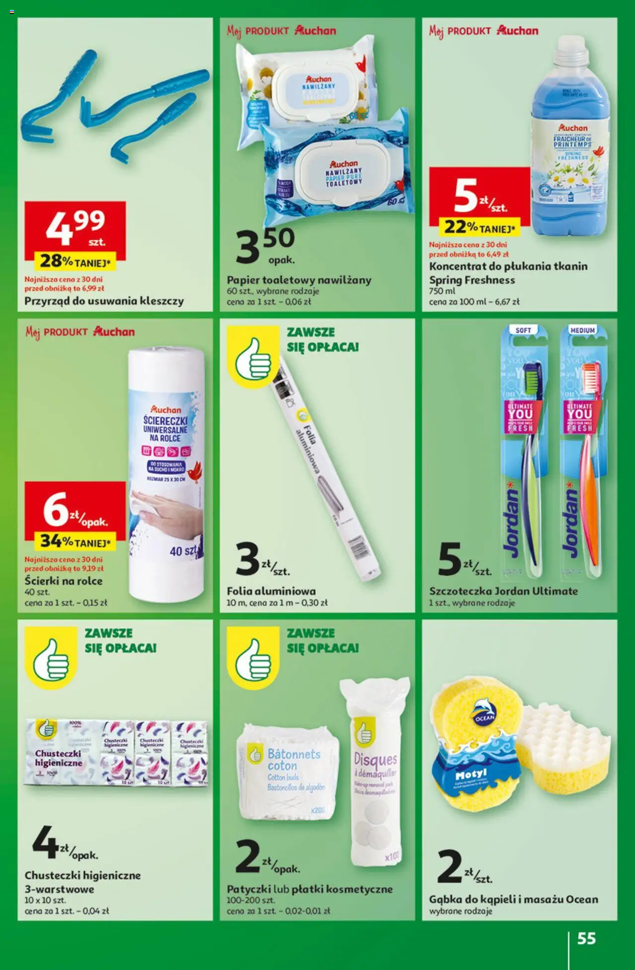 Auchan Pewność Niskich Cen Hipermarket Gazetka ważna  od 30.01.2025 do 05.02.2025 strona 53