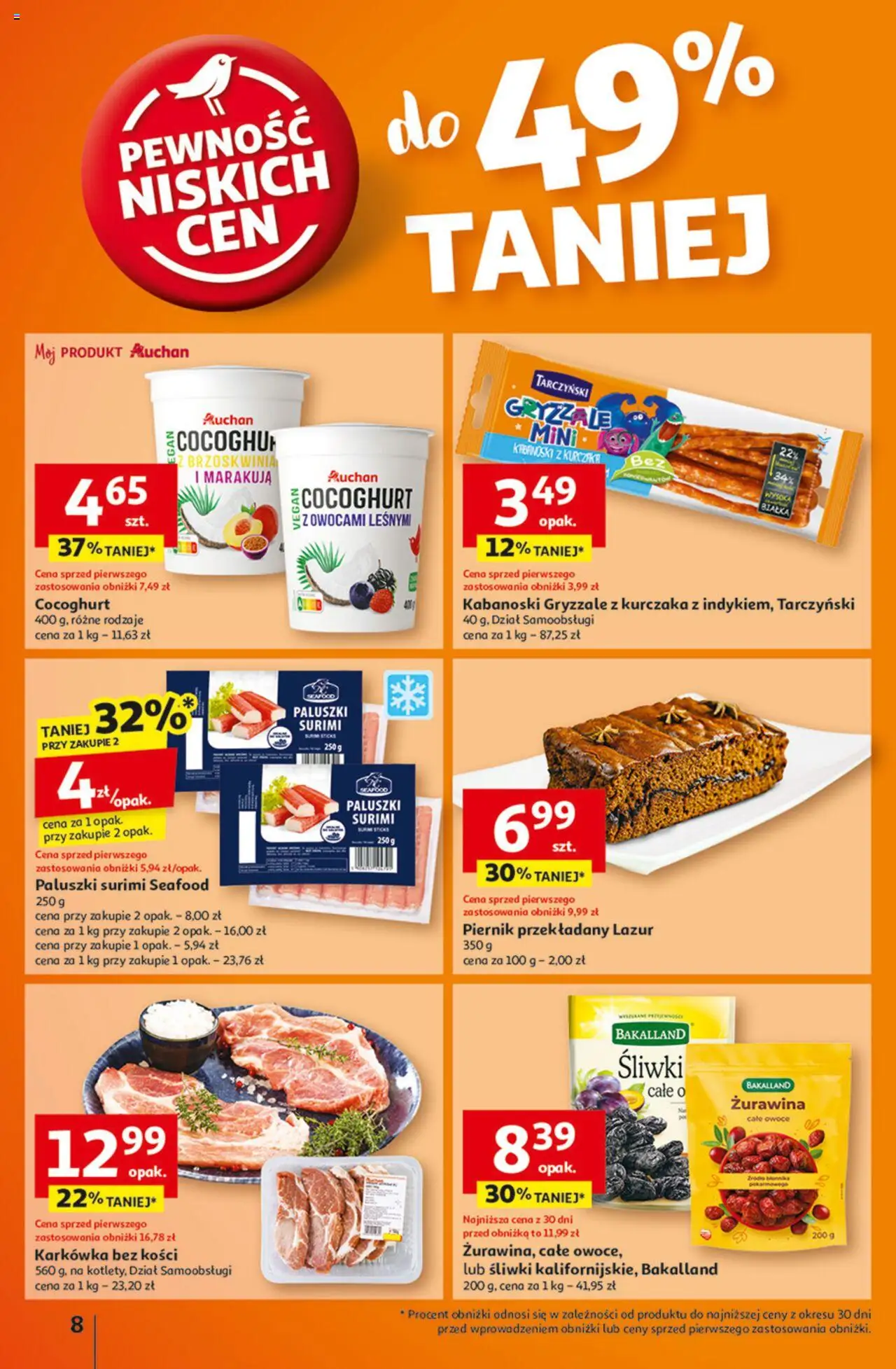 Auchan Pewność Niskich Cen Hipermarket Gazetka ważna  od 30.01.2025 do 05.02.2025 strona 7