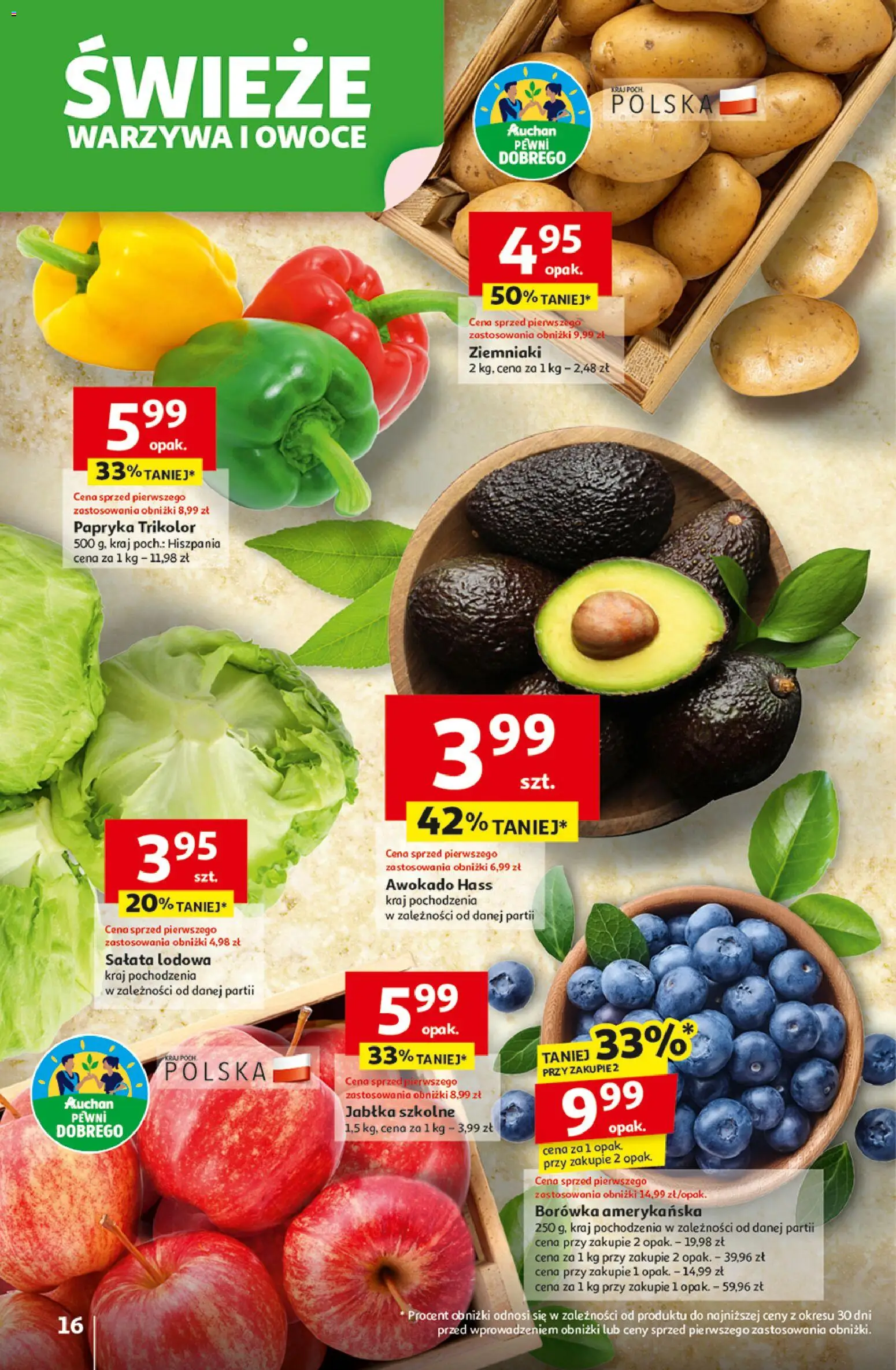 Auchan Pewność niskich cen Hipermarket Gazetka ważna od 30.10.2025 do 05.11.2025 strona 16