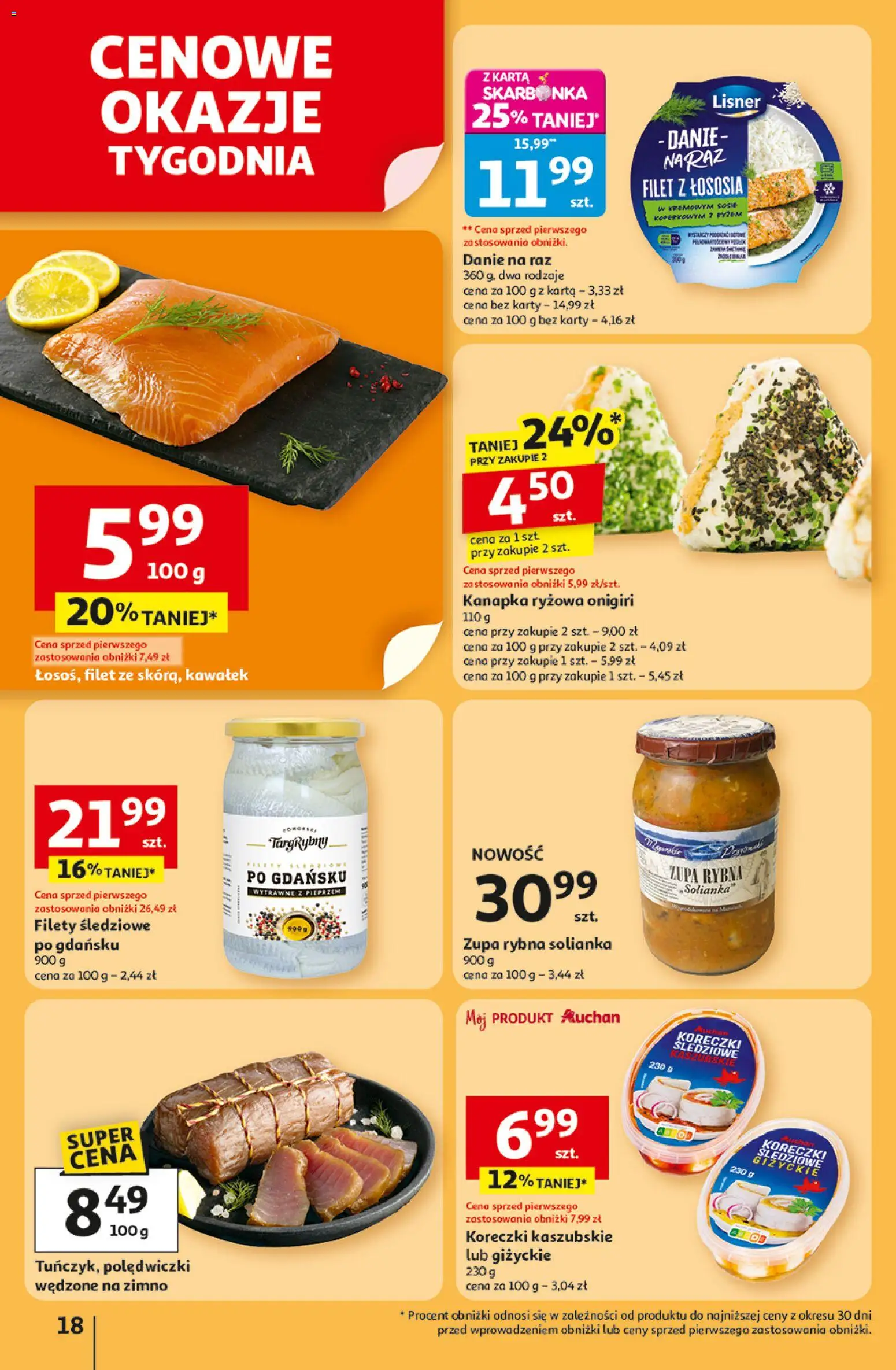 Auchan Pewność niskich cen Hipermarket Gazetka ważna od 30.10.2025 do 05.11.2025 strona 18