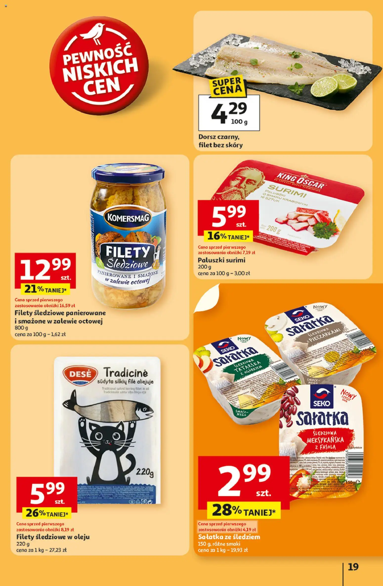 Auchan Pewność niskich cen Hipermarket Gazetka ważna od 30.10.2025 do 05.11.2025 strona 19