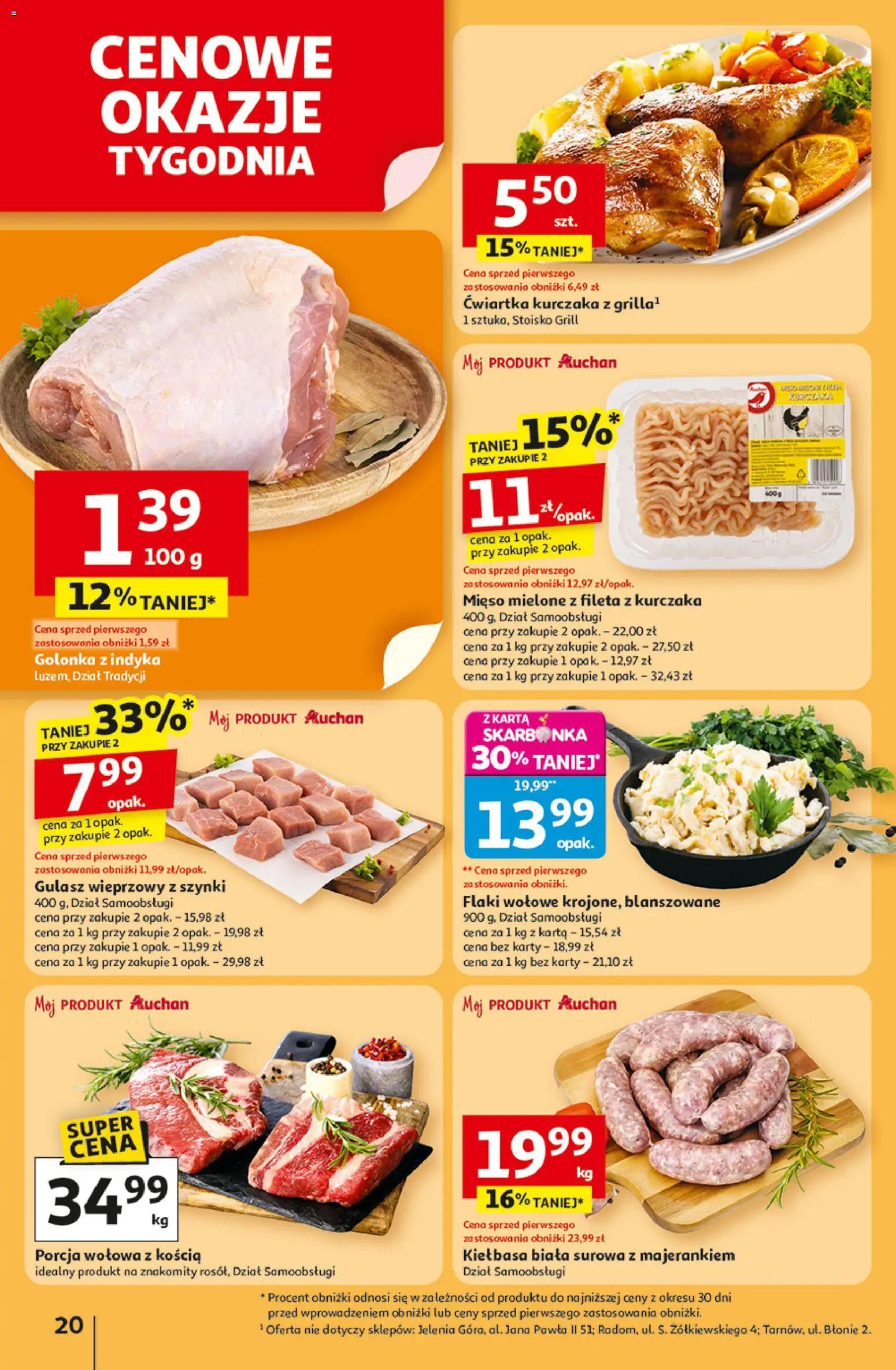 Auchan Pewność niskich cen Hipermarket Gazetka ważna od 30.10.2025 do 05.11.2025 strona 20