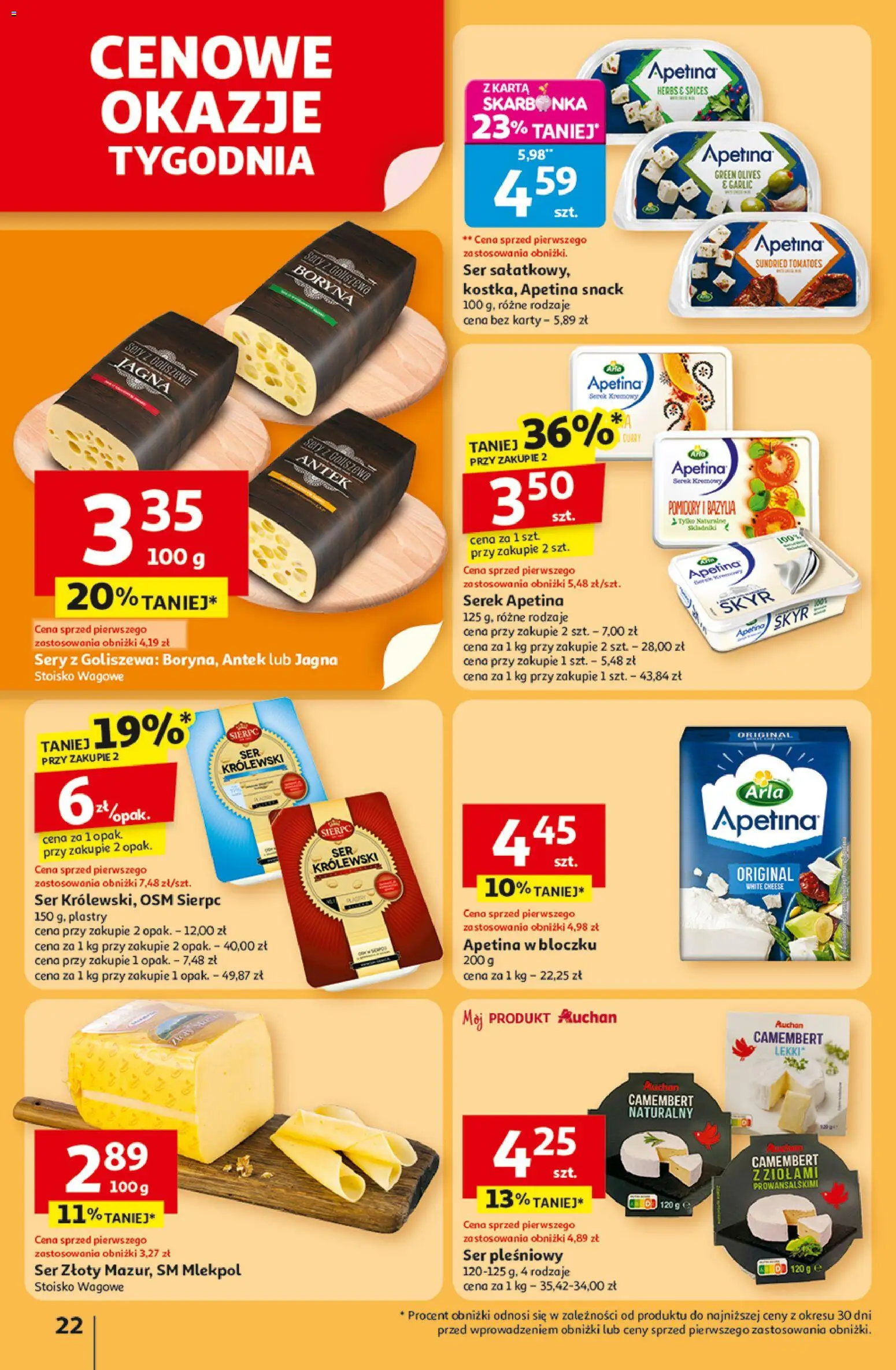 Auchan Pewność niskich cen Hipermarket Gazetka ważna od 30.10.2025 do 05.11.2025 strona 22