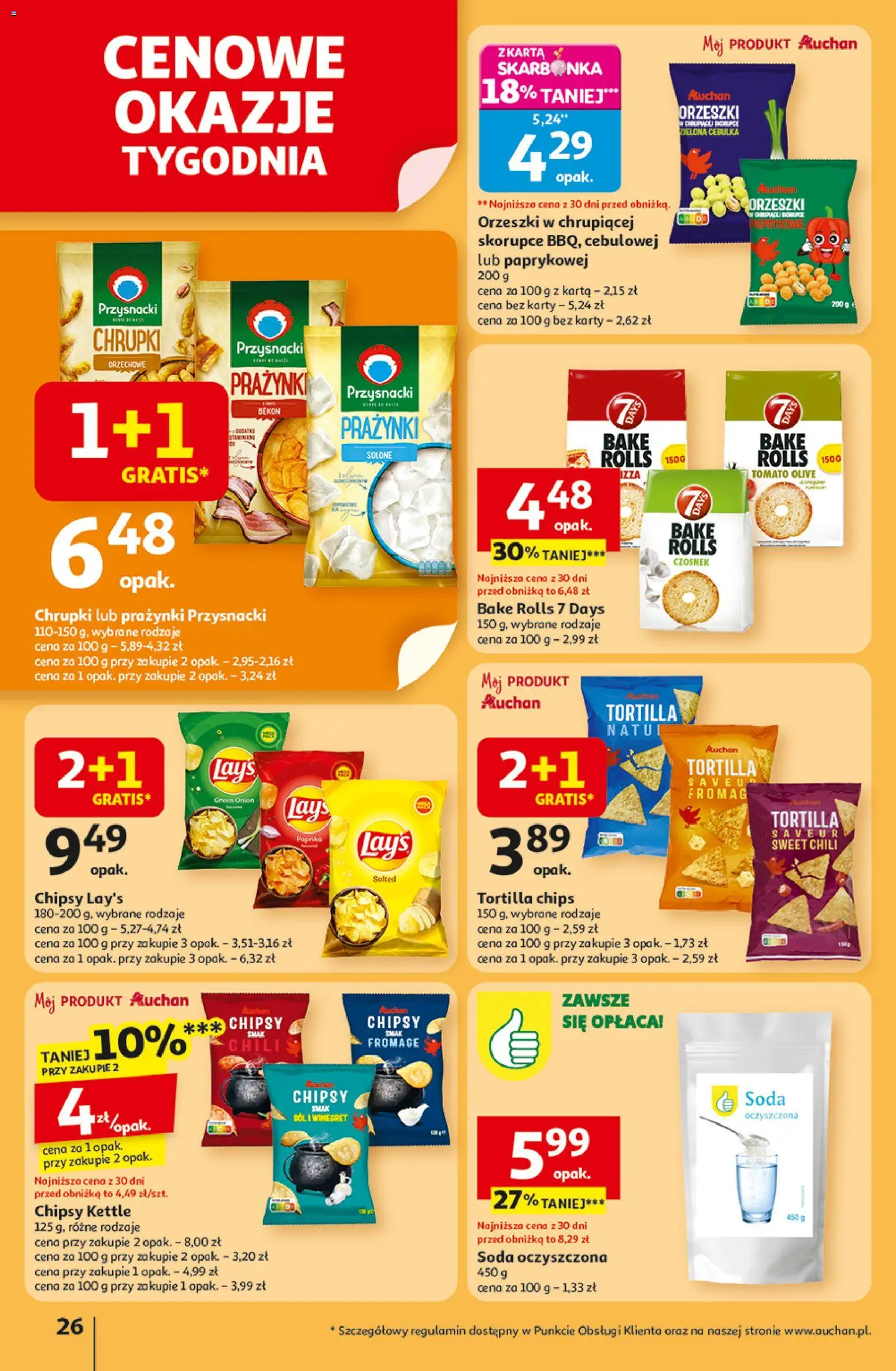 Auchan Pewność niskich cen Hipermarket Gazetka ważna od 30.10.2025 do 05.11.2025 strona 26