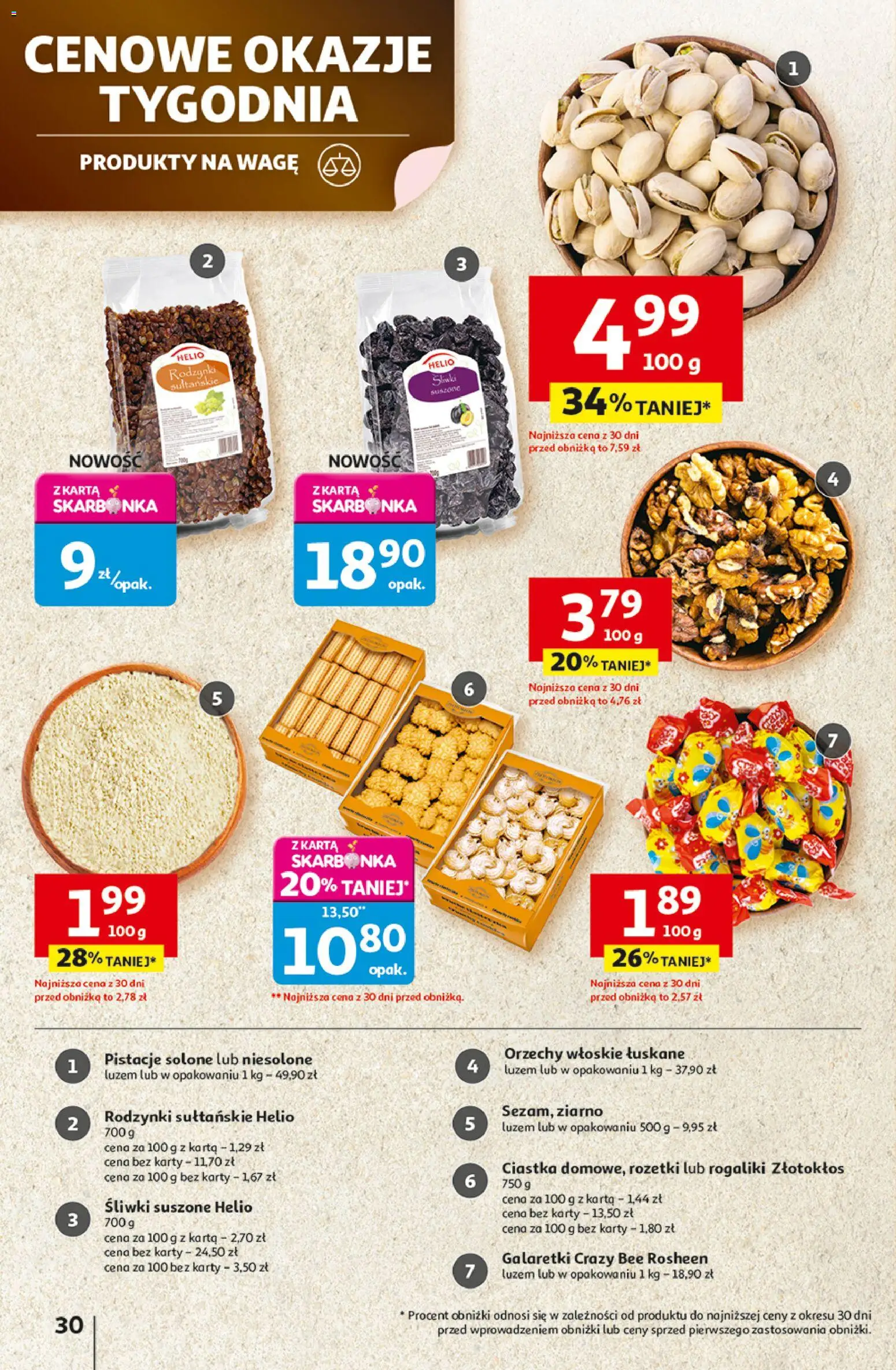 Auchan Pewność niskich cen Hipermarket Gazetka ważna od 30.10.2025 do 05.11.2025 strona 30