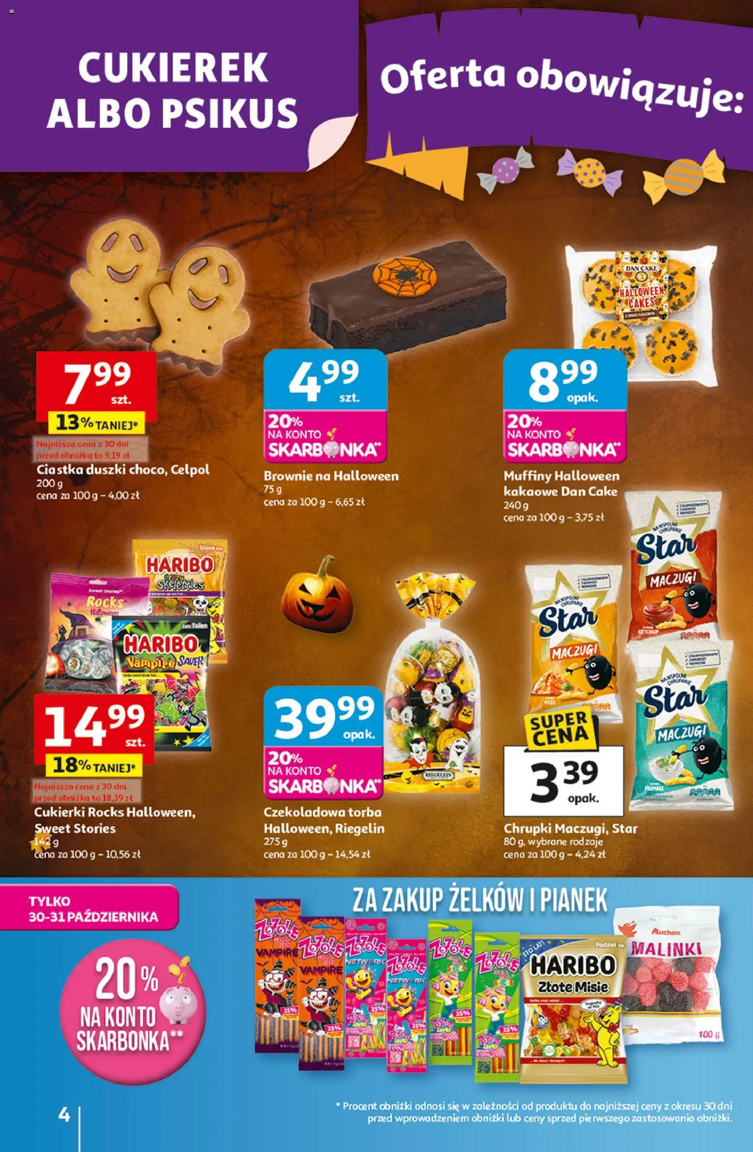 Auchan Pewność niskich cen Hipermarket Gazetka ważna od 30.10.2025 do 05.11.2025 strona 4