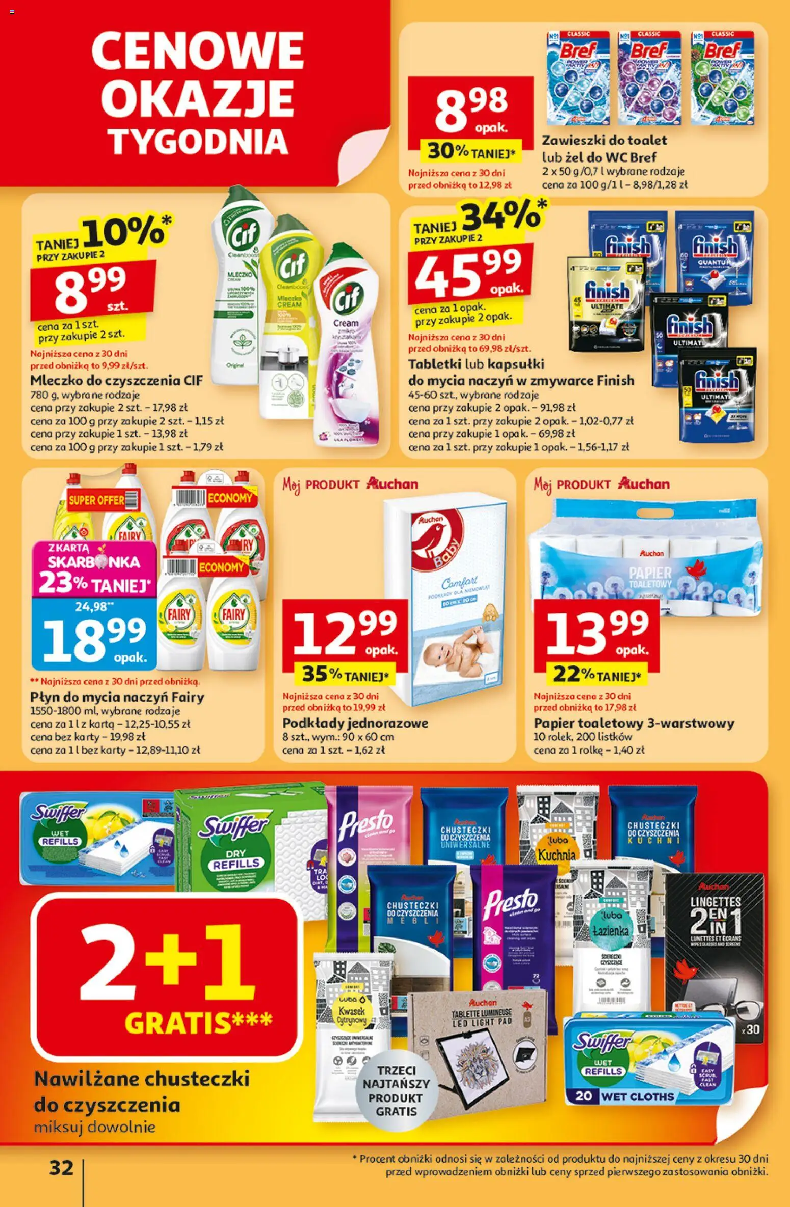 Auchan Pewność niskich cen Hipermarket Gazetka ważna od 30.10.2025 do 05.11.2025 strona 32