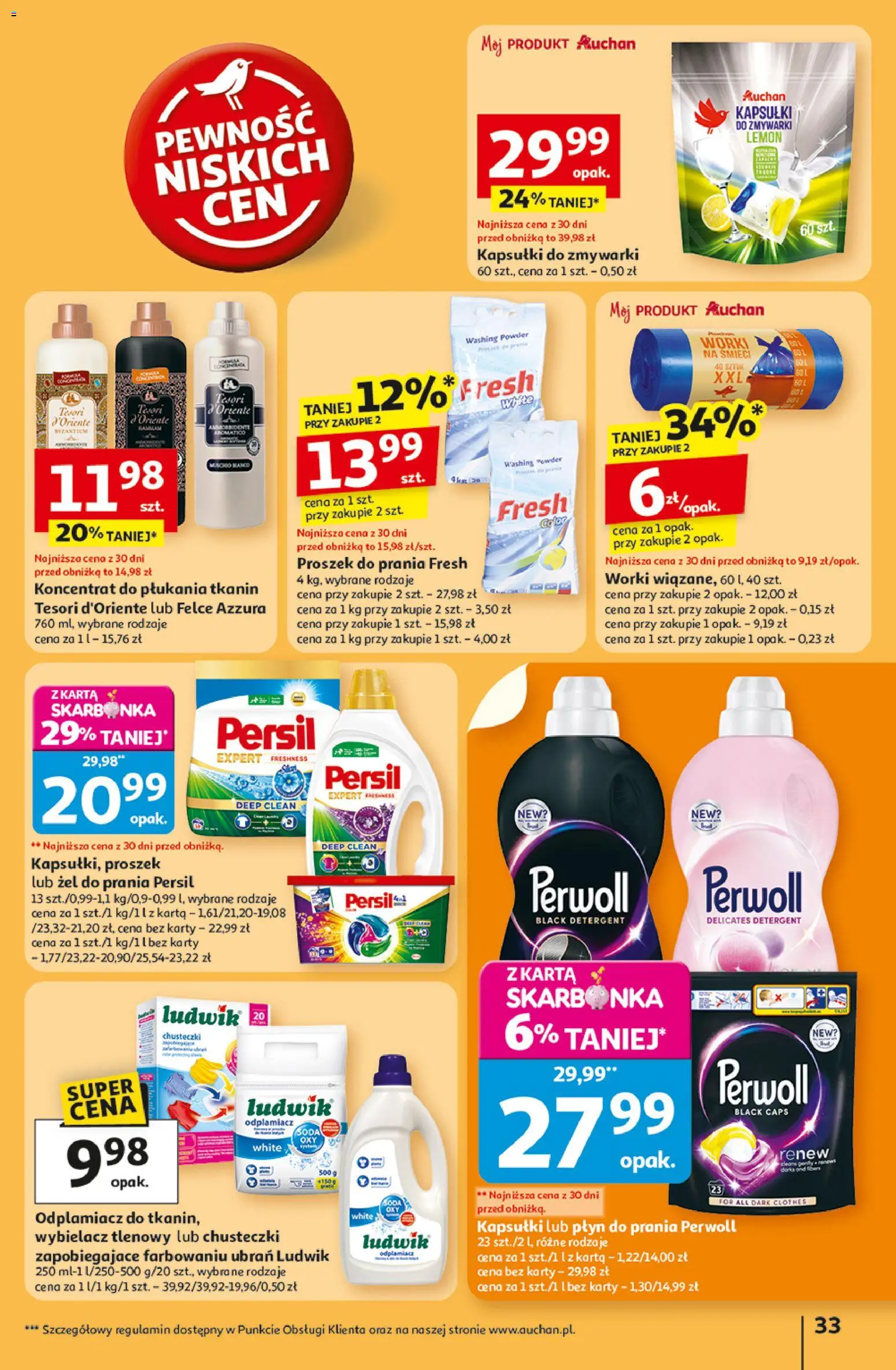 Auchan Pewność niskich cen Hipermarket Gazetka ważna od 30.10.2025 do 05.11.2025 strona 33