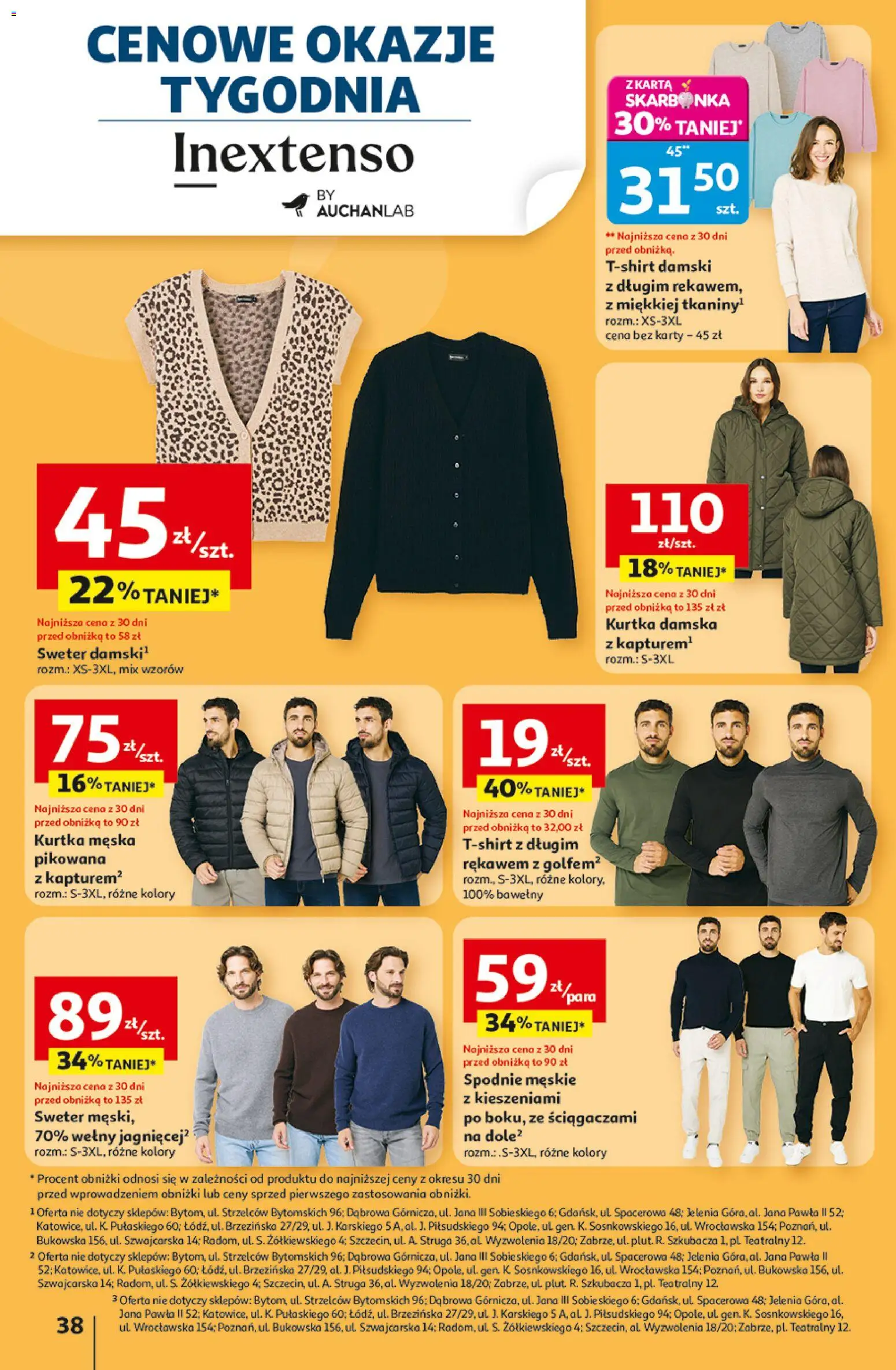 Auchan Pewność niskich cen Hipermarket Gazetka ważna od 30.10.2025 do 05.11.2025 strona 38