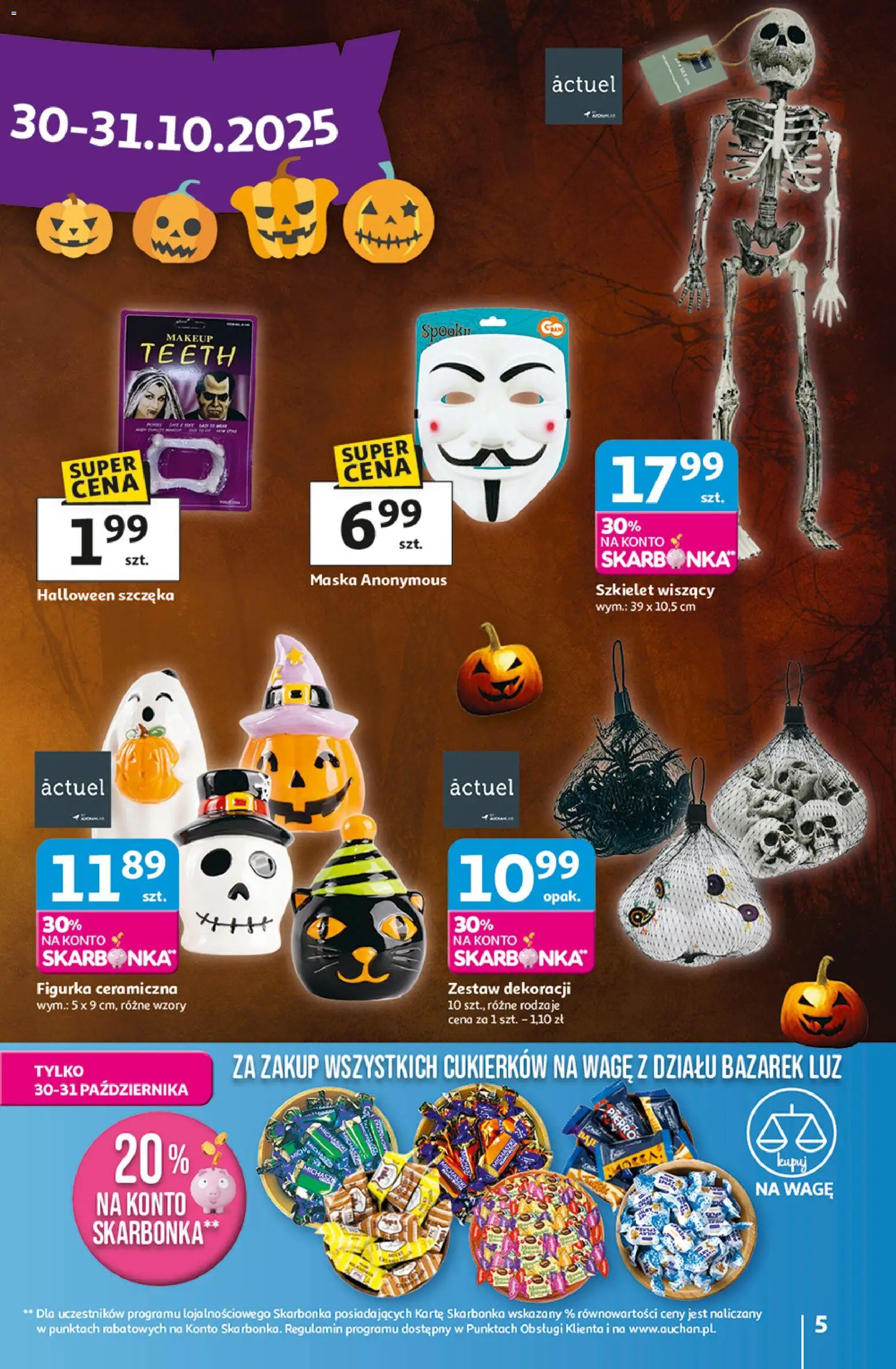 Auchan Pewność niskich cen Hipermarket Gazetka ważna od 30.10.2025 do 05.11.2025 strona 5