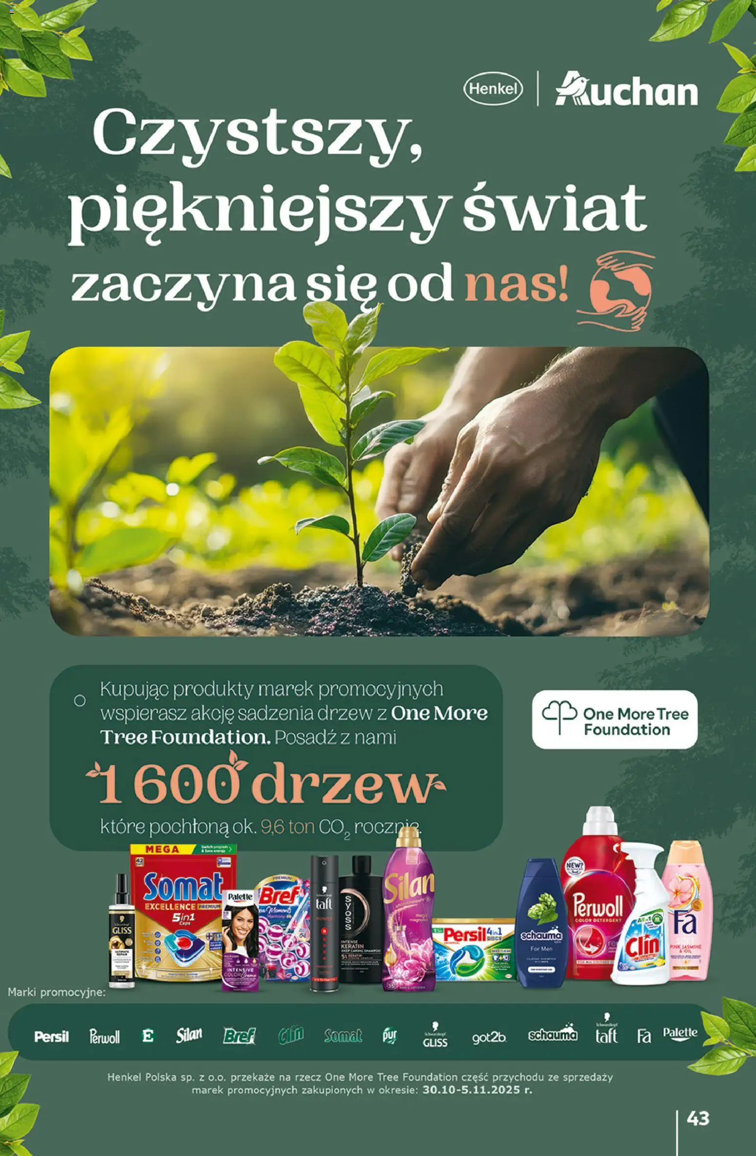 Auchan Pewność niskich cen Hipermarket Gazetka ważna od 30.10.2025 do 05.11.2025 strona 43