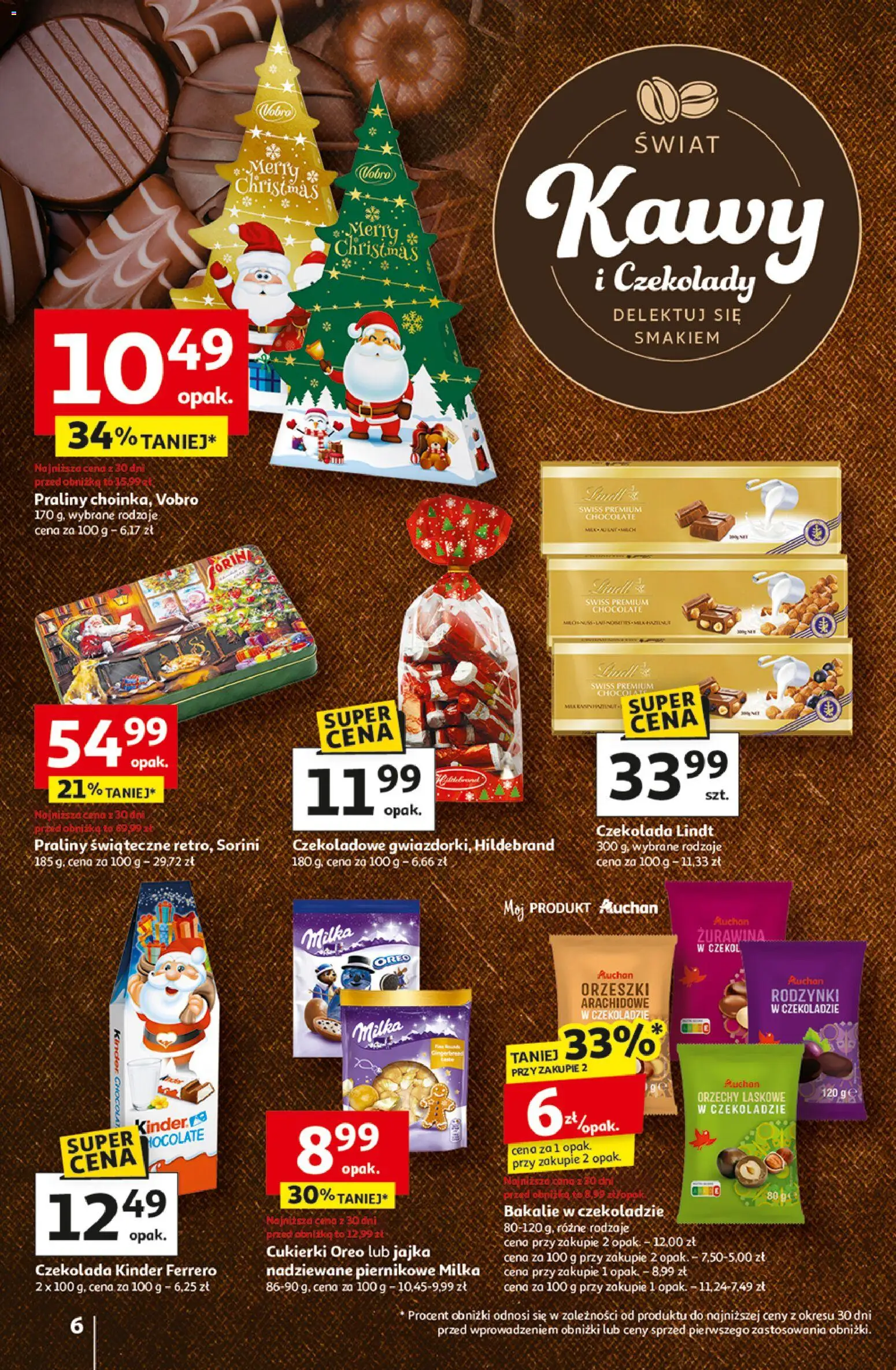 Auchan Pewność niskich cen Hipermarket Gazetka ważna od 30.10.2025 do 05.11.2025 strona 6
