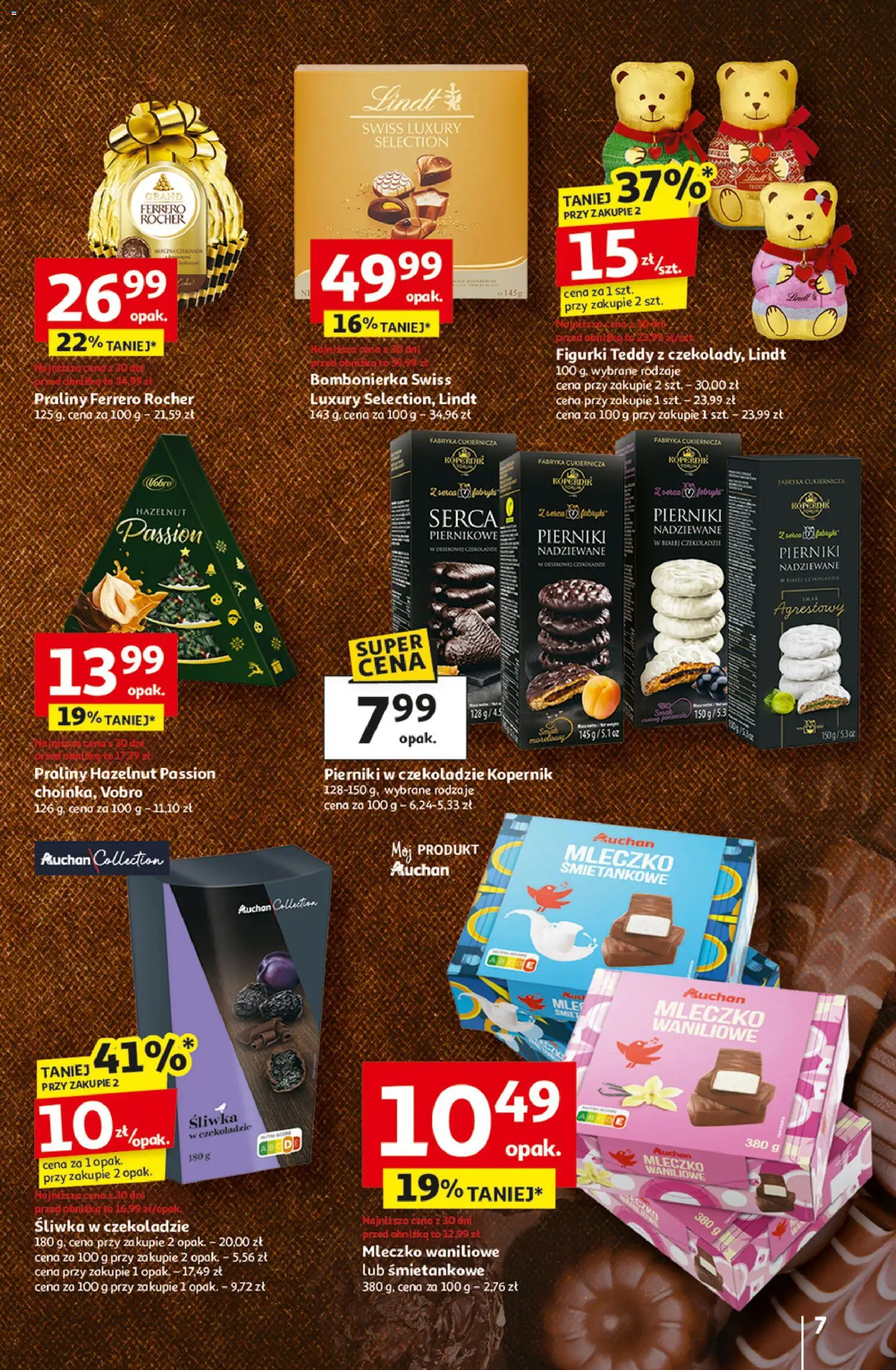 Auchan Pewność niskich cen Hipermarket Gazetka ważna od 30.10.2025 do 05.11.2025 strona 7