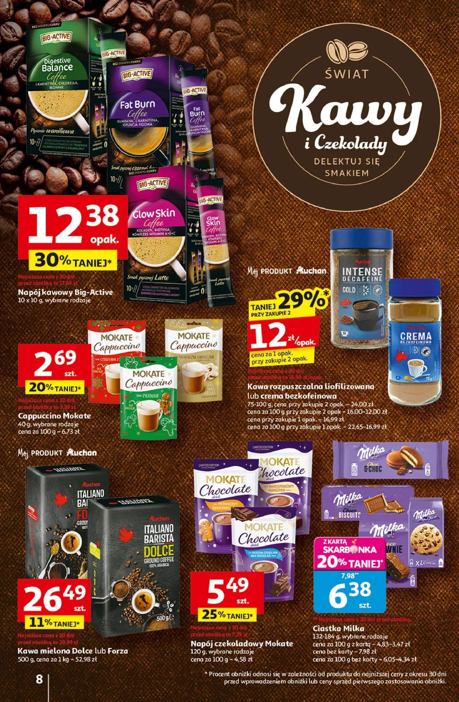 Auchan Pewność niskich cen Hipermarket Gazetka ważna od 30.10.2025 do 05.11.2025 strona 8