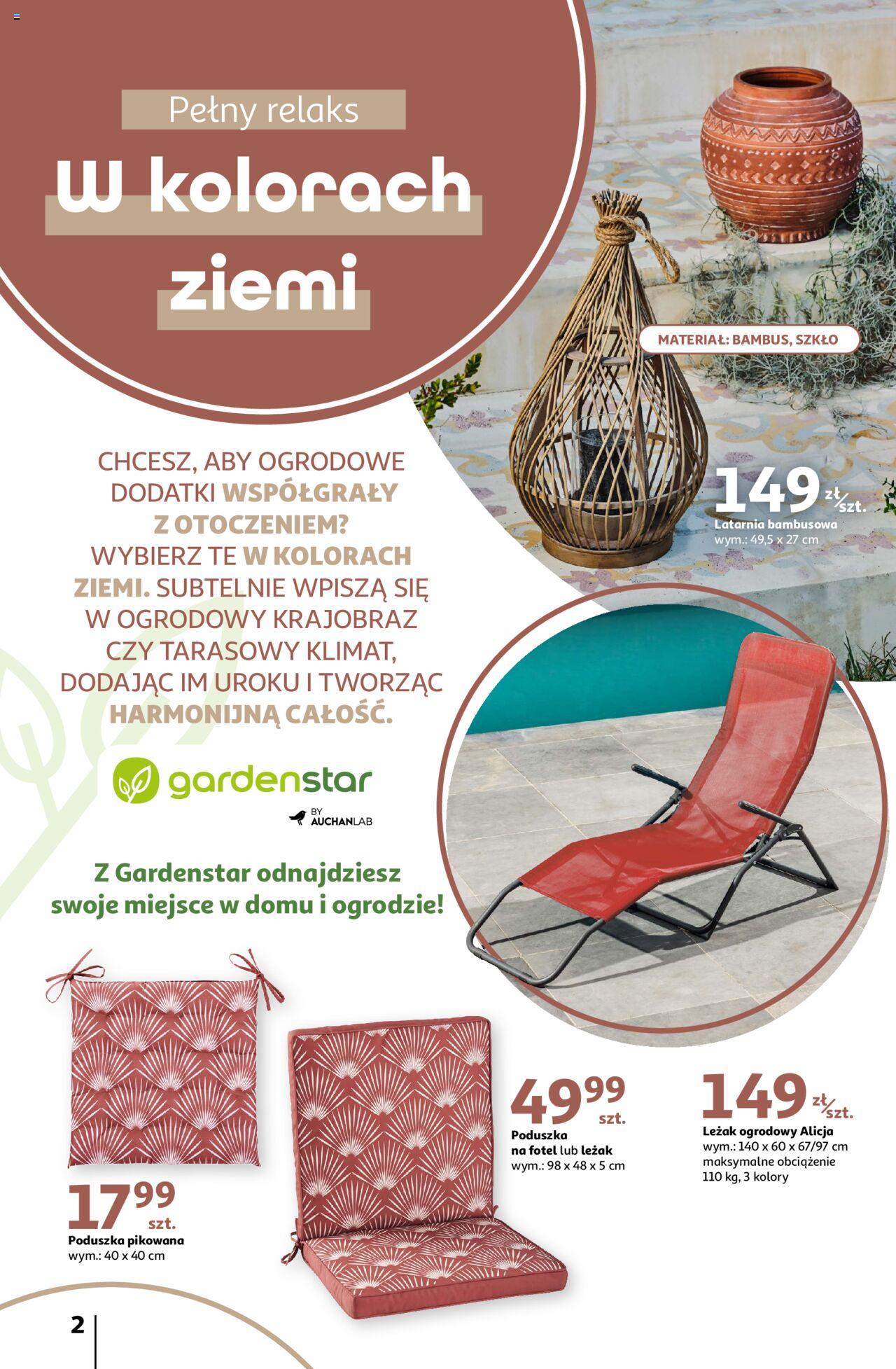 Auchan Piękno wokół Twojego domu Hipermarket Gazetka ważna od 04.04.2024 do 15.05.2024 strona 2