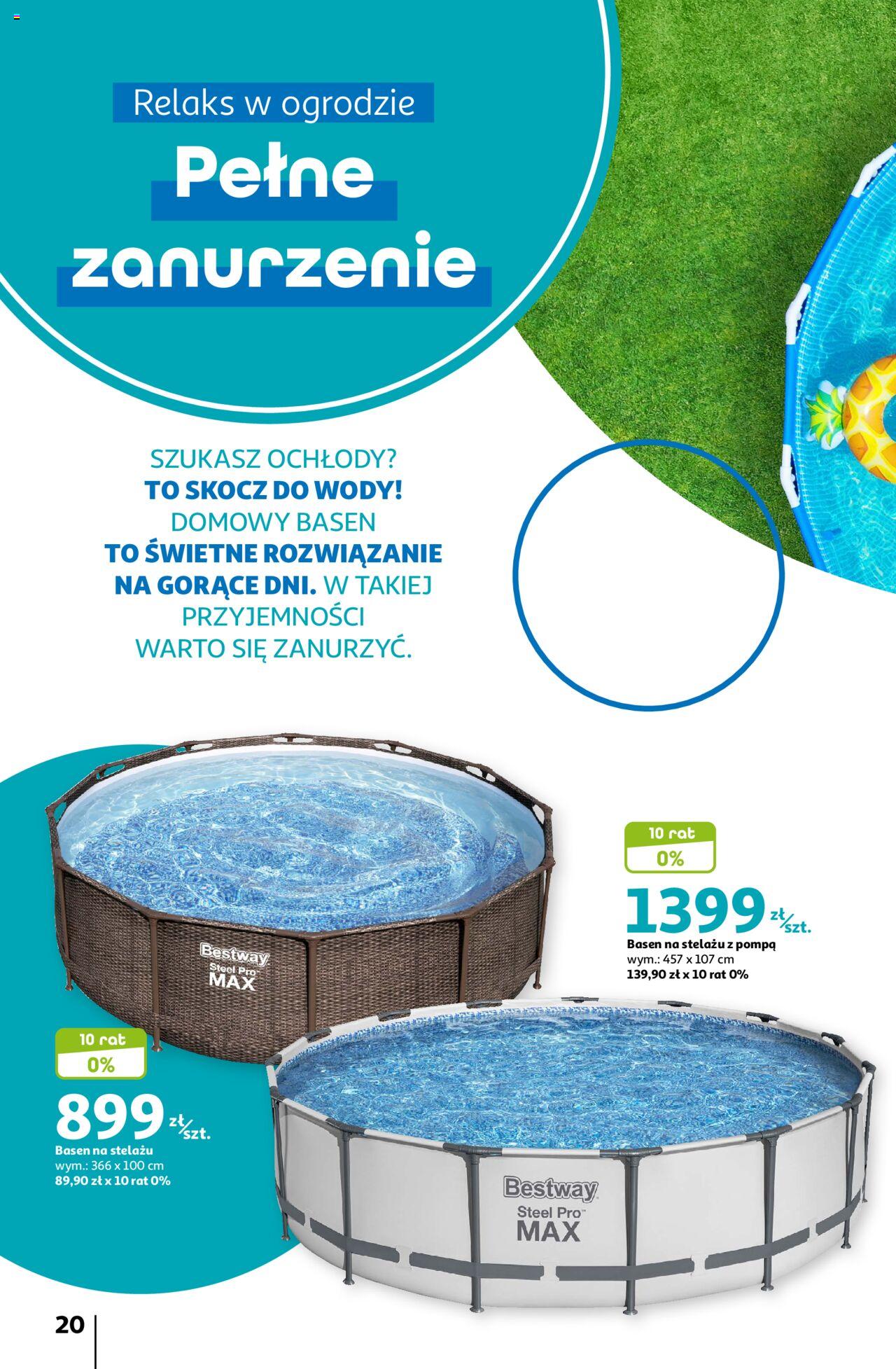 Auchan Piękno wokół Twojego domu Hipermarket Gazetka ważna od 04.04.2024 do 15.05.2024 strona 20