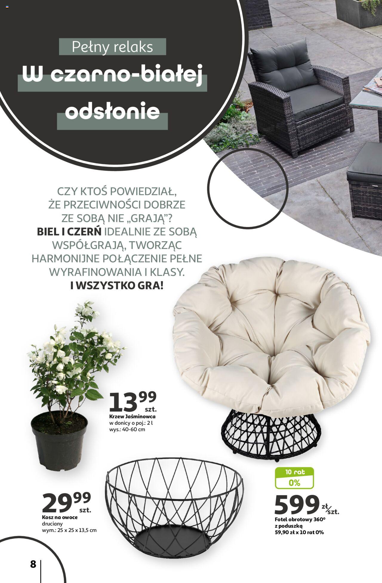 Auchan Piękno wokół Twojego domu Hipermarket Gazetka ważna od 04.04.2024 do 15.05.2024 strona 8