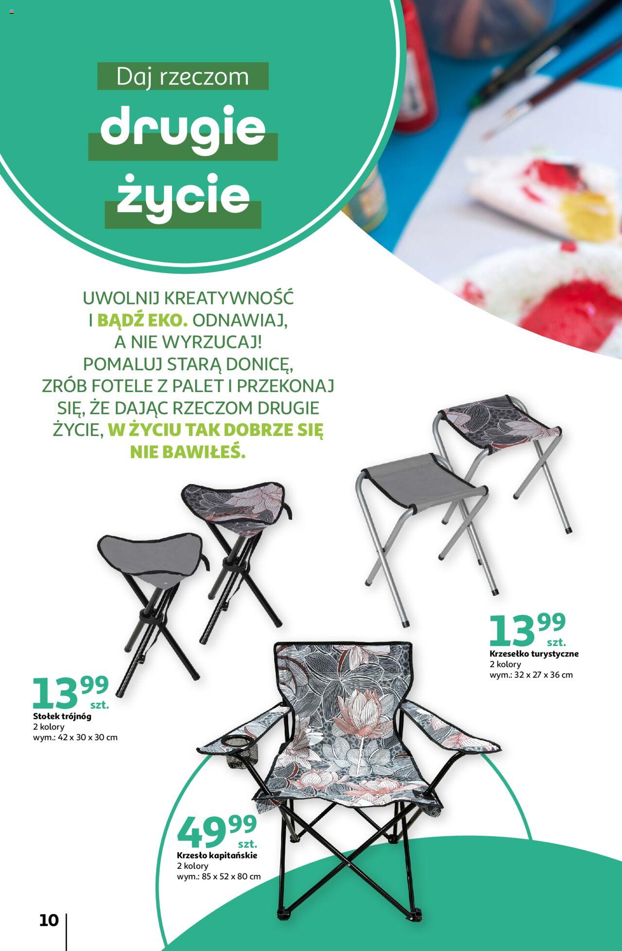 Auchan Piękno wokół Twojego domu Hipermarket Gazetka ważna od 04.04.2024 do 15.05.2024 strona 10