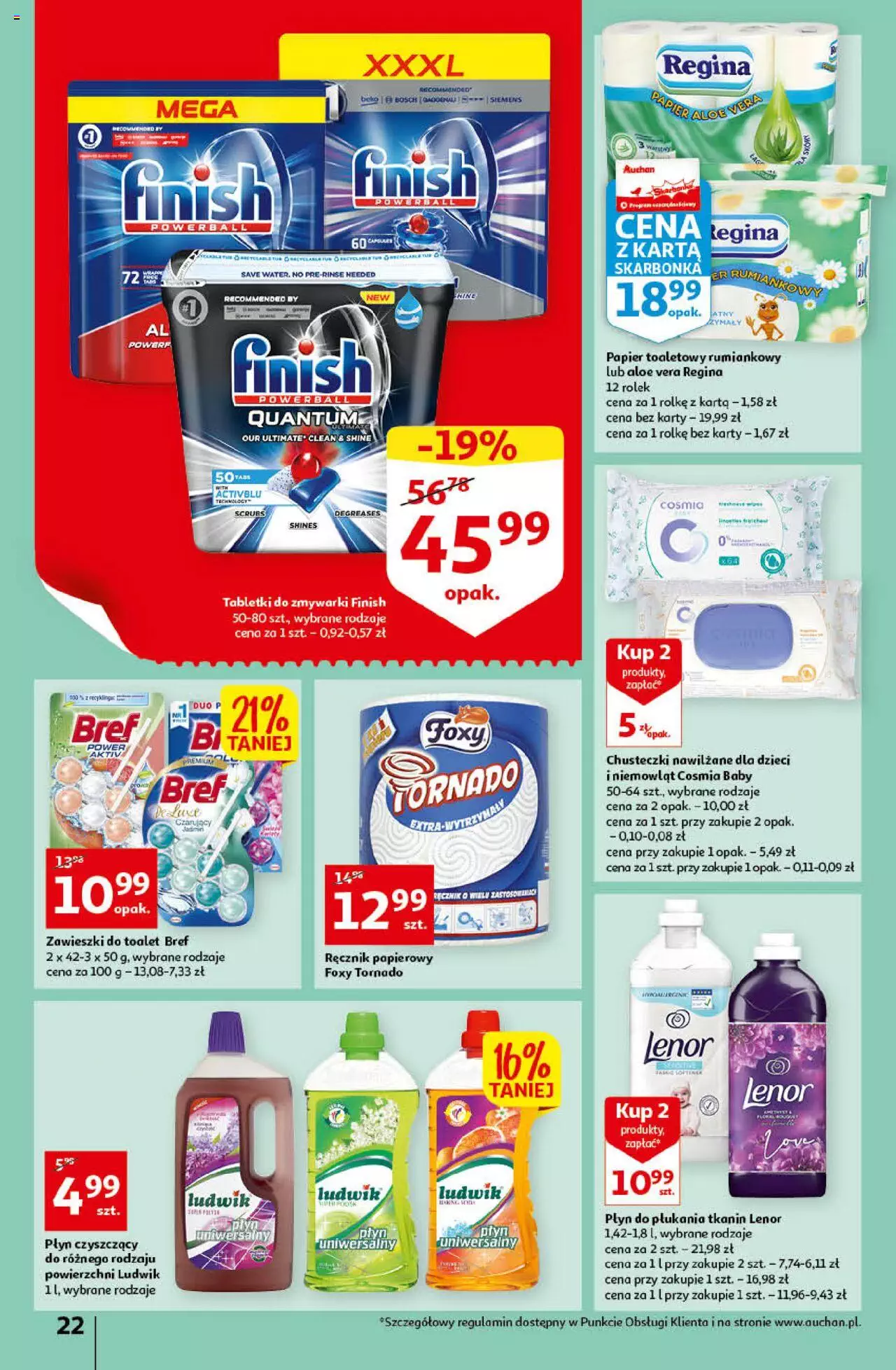 Auchan przeNISKIE CENY Prze SŁONECZNE oferty Hipermarkety gazetka ważna od 30.06.2022 do 06.07.2022 strona 22