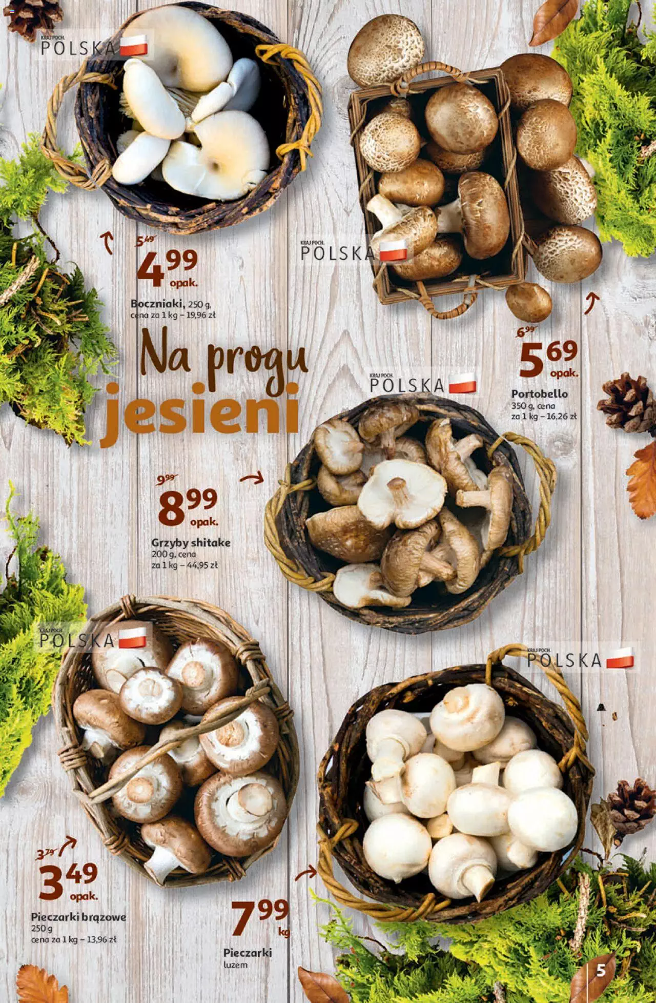 Auchan przeNISKIE CENY – Przekorzyści cenowe Supermarkety gazetka ważna od 22.09.2022 do 28.09.2022 strona 5