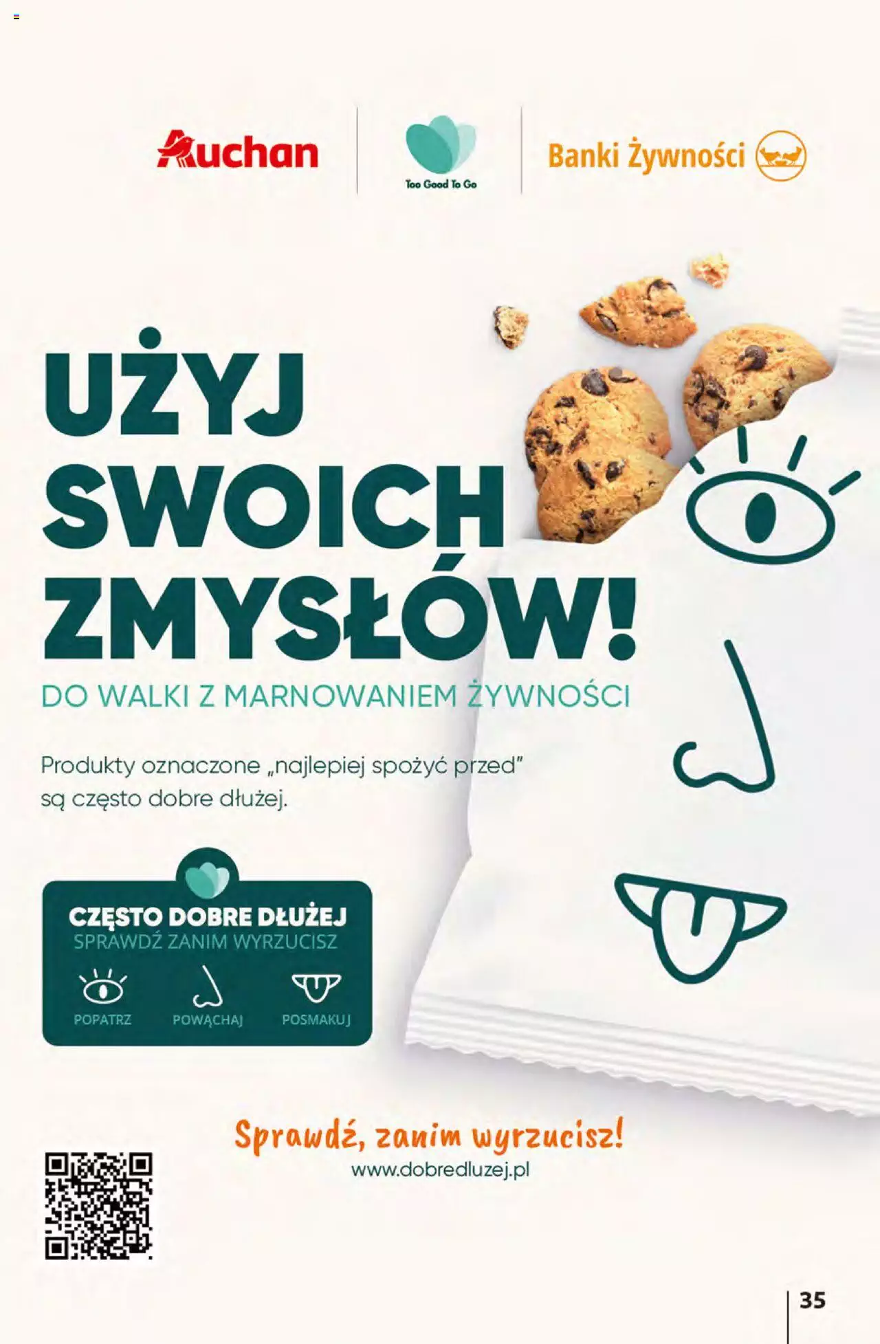 Auchan przeNISKIE CENY – przeKorzyści z markami Auchan Hipermarkety gazetka ważna od 29.09.2022 do 05.10.2022 strona 35