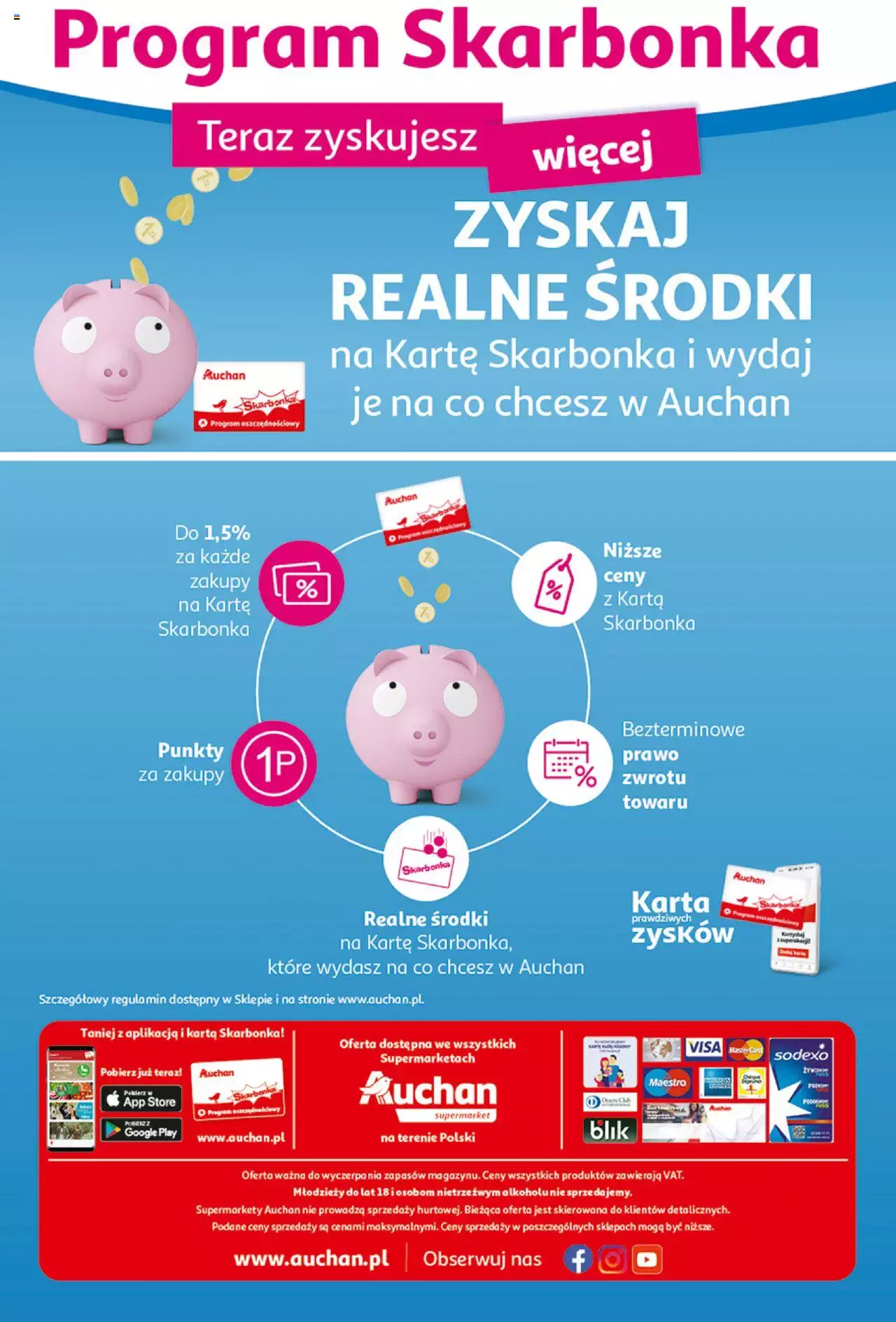 Auchan przeNISKIE CENY – przeKorzyści z markami Auchan Supermarkety gazetka ważna  od  29.09.2022 do 05.10.2022 strona 11
