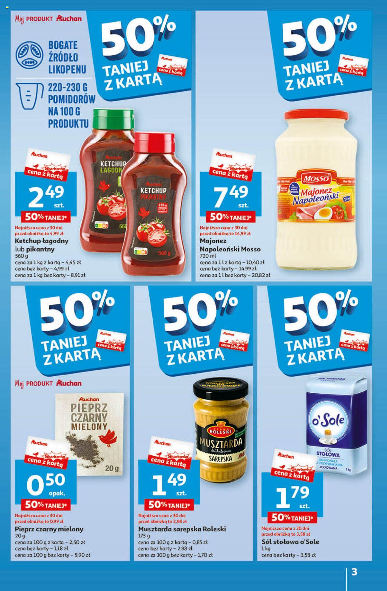 Auchan Przygotuj ogród na wiosnę! Hipermarket Gazetka ważna od 04.04.2024 do 10.04.2024 strona 3