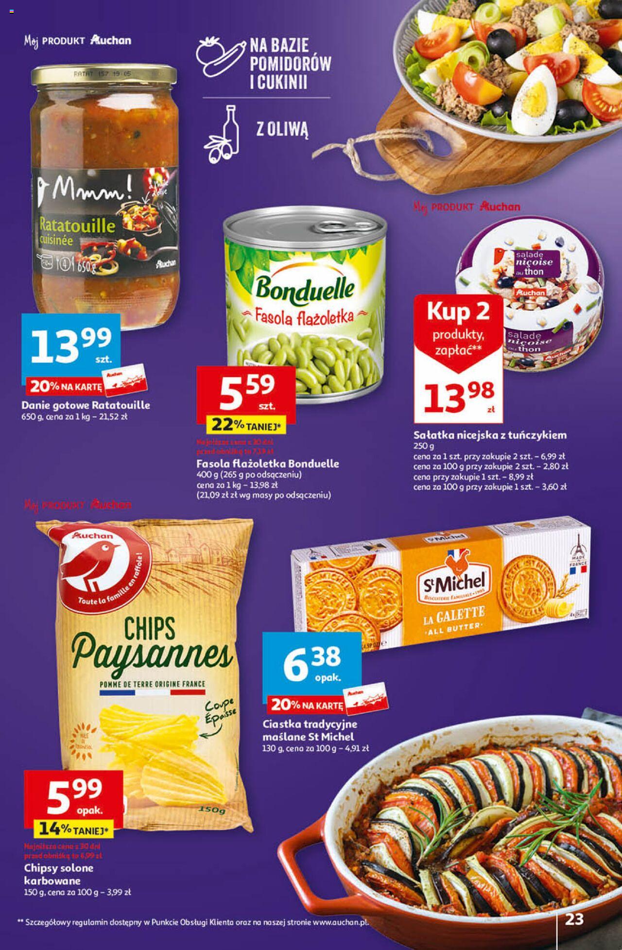 Auchan Przygotuj ogród na wiosnę! Hipermarket Gazetka ważna od 04.04.2024 do 10.04.2024 strona 23