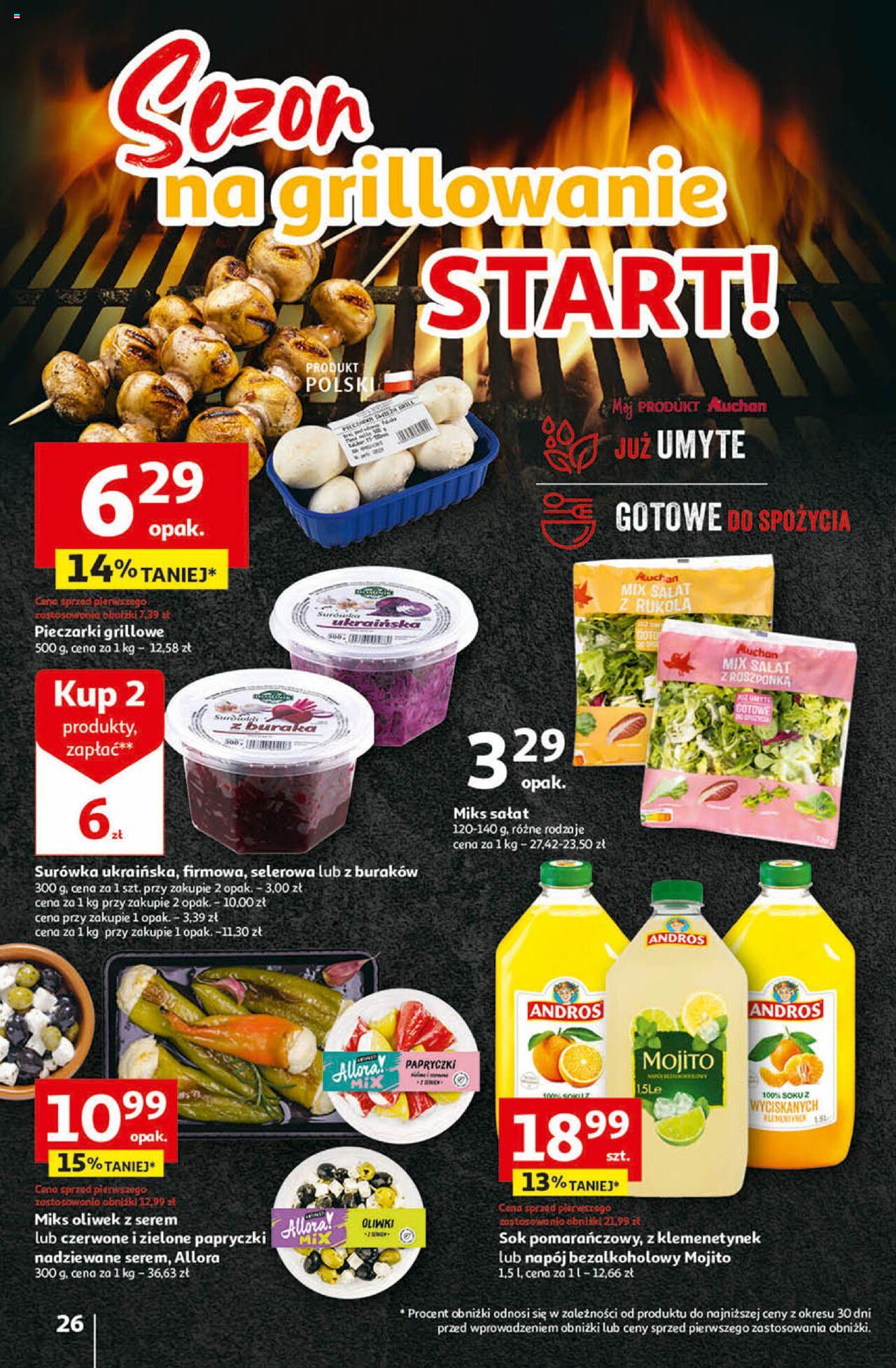 Auchan Przygotuj ogród na wiosnę! Hipermarket Gazetka ważna od 04.04.2024 do 10.04.2024 strona 25