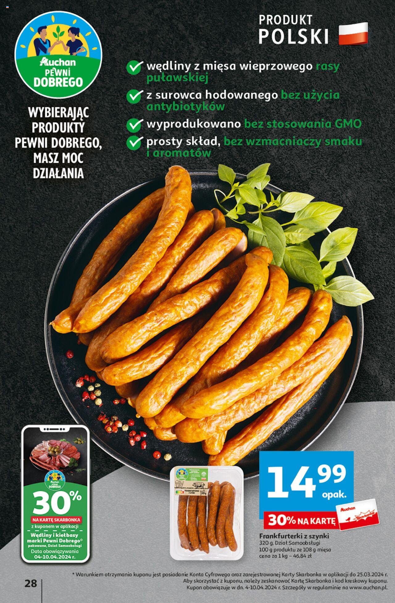 Auchan Przygotuj ogród na wiosnę! Hipermarket Gazetka ważna od 04.04.2024 do 10.04.2024 strona 27