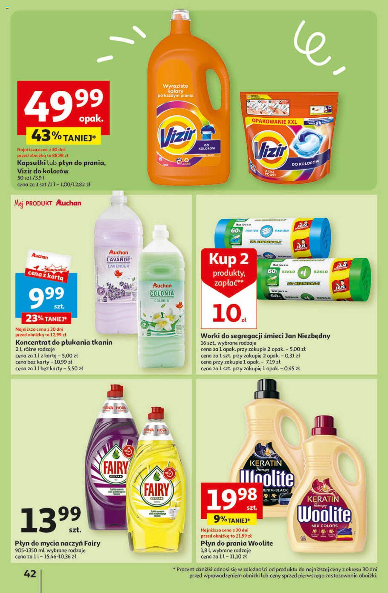 Auchan Przygotuj ogród na wiosnę! Hipermarket Gazetka ważna od 04.04.2024 do 10.04.2024 strona 41