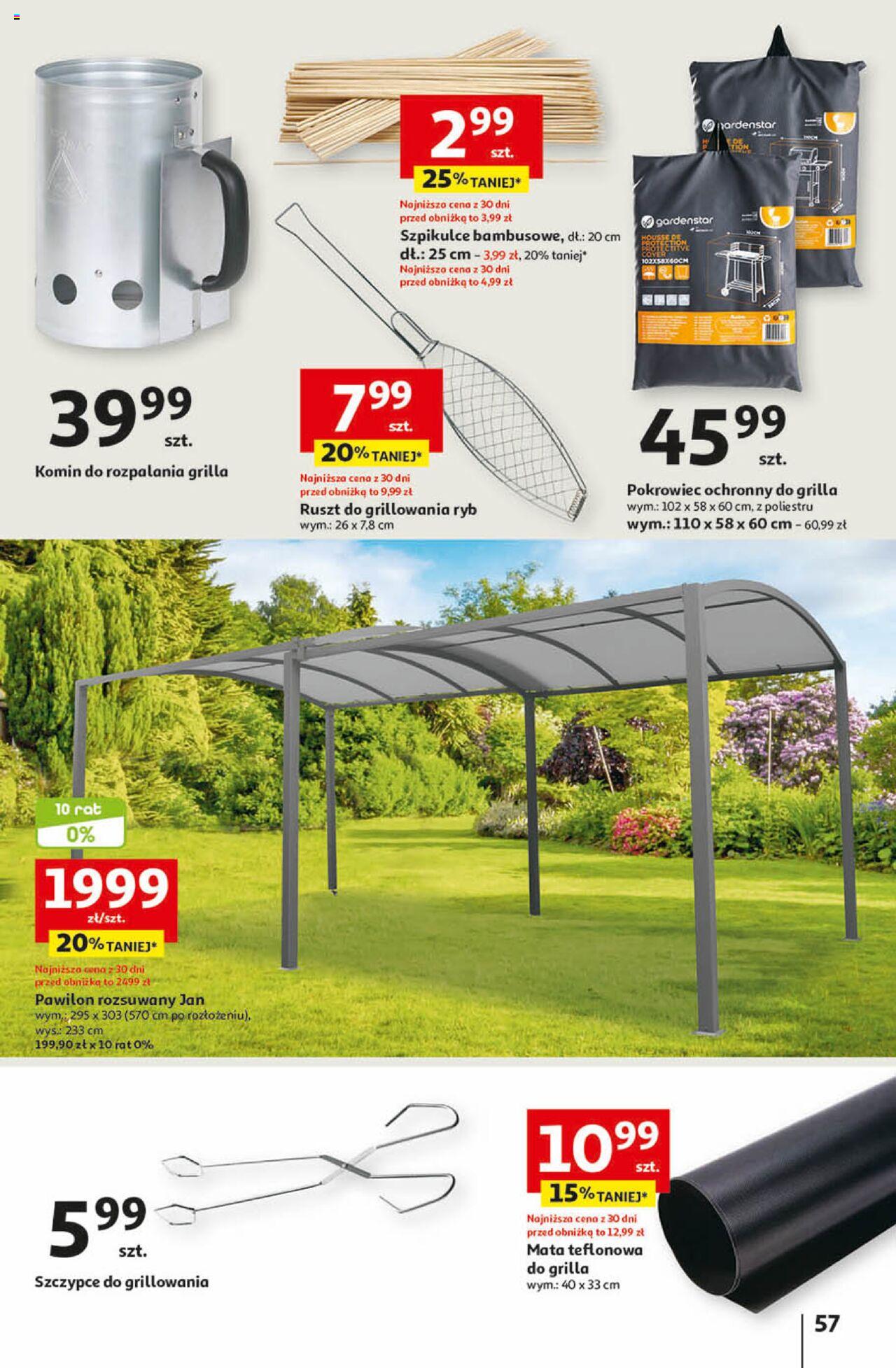 Auchan Przygotuj ogród na wiosnę! Hipermarket Gazetka ważna od 04.04.2024 do 10.04.2024 strona 53