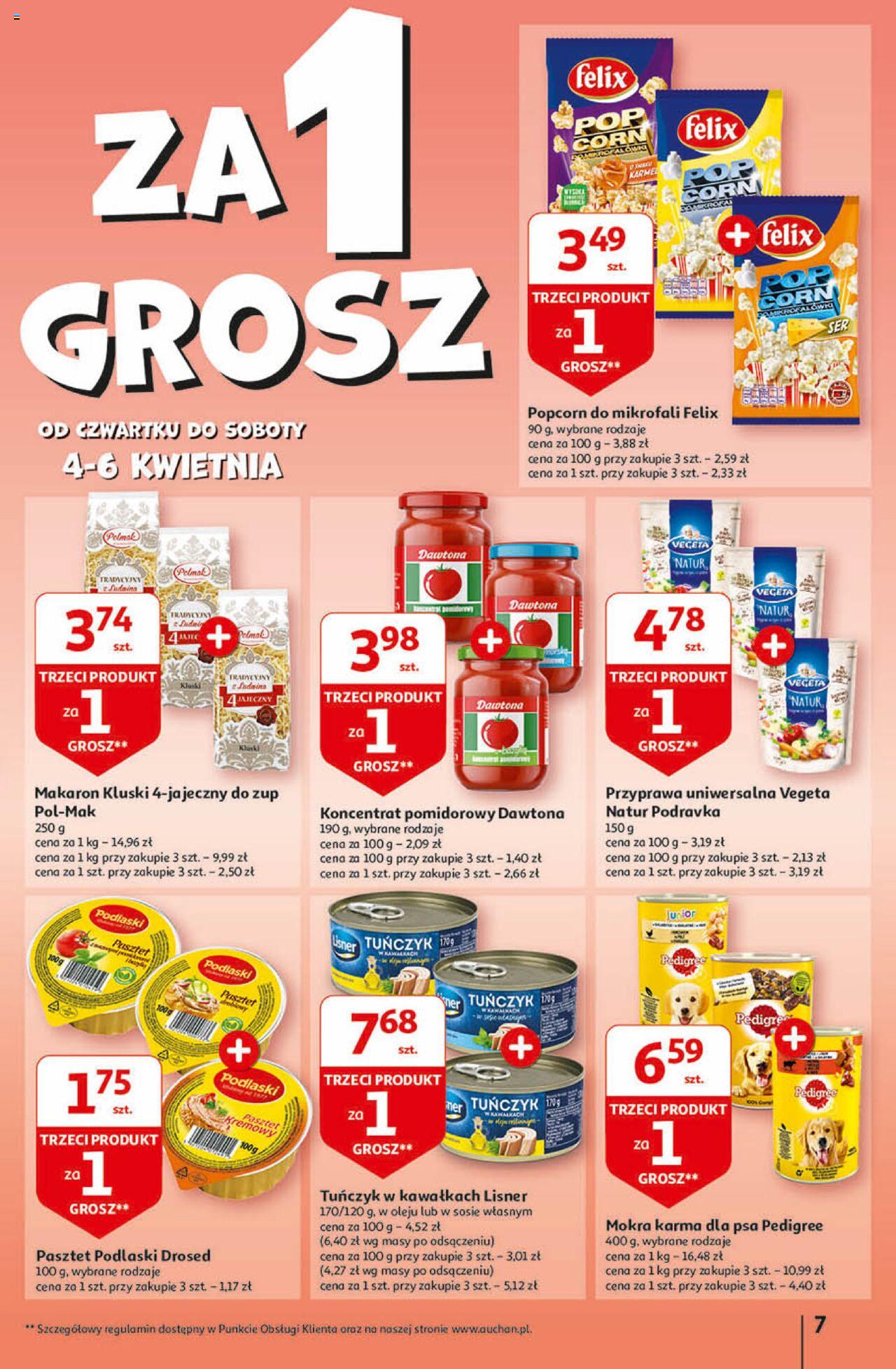 Auchan Przygotuj ogród na wiosnę! Hipermarket Gazetka ważna od 04.04.2024 do 10.04.2024 strona 7