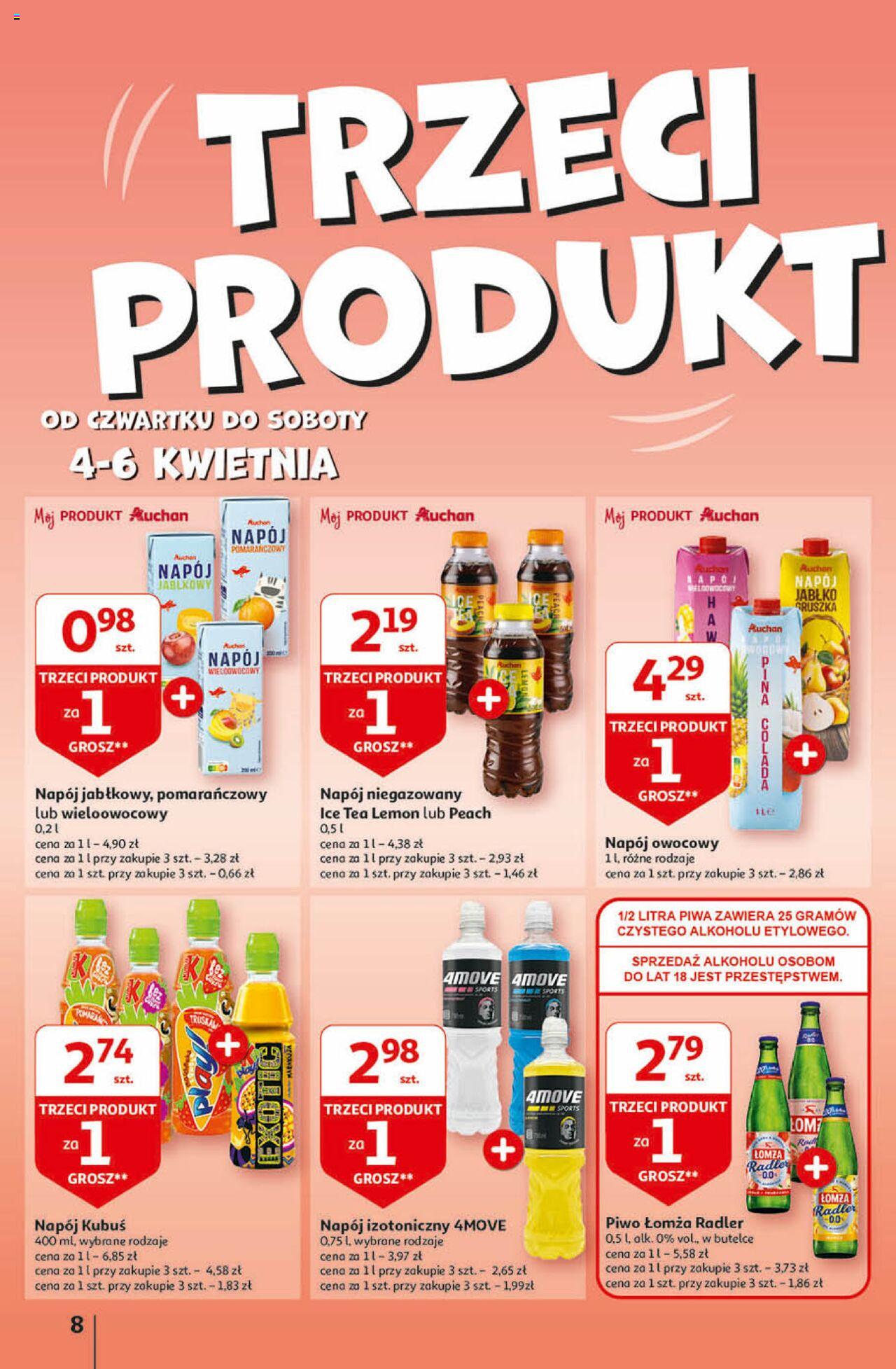 Auchan Przygotuj ogród na wiosnę! Hipermarket Gazetka ważna od 04.04.2024 do 10.04.2024 strona 8