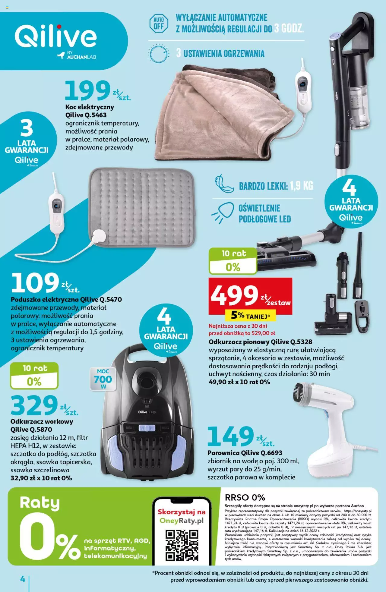 Auchan Qilive BY AUCHANLAB Hipermarket  Gazetka ważna od 14.09.2023 do 27.09.2023 strona 4