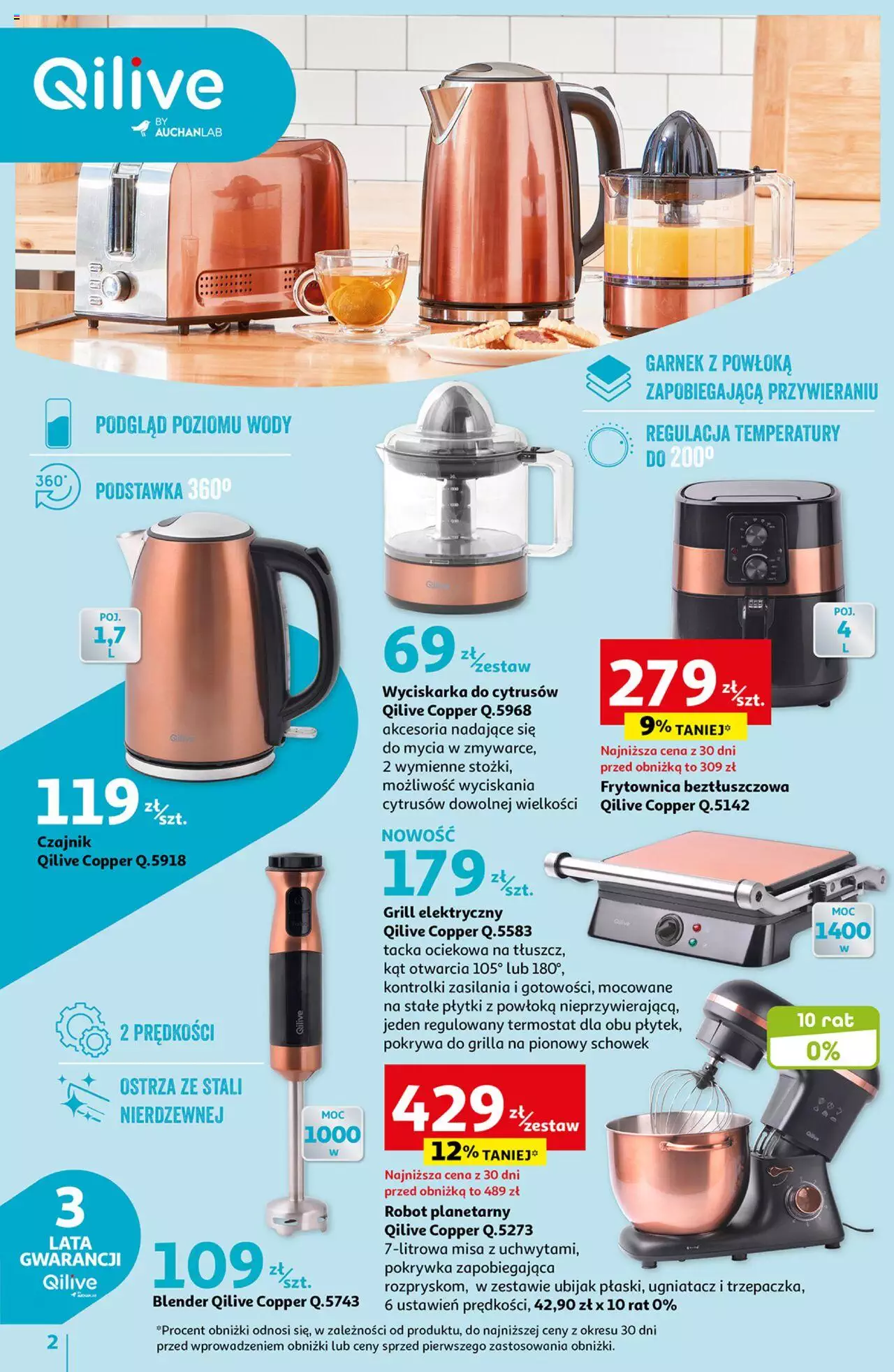 Auchan Qilive BY AUCHANLAB Hipermarket Gazetka ważna od 31.08.2023 do 13.09.2023 strona 2