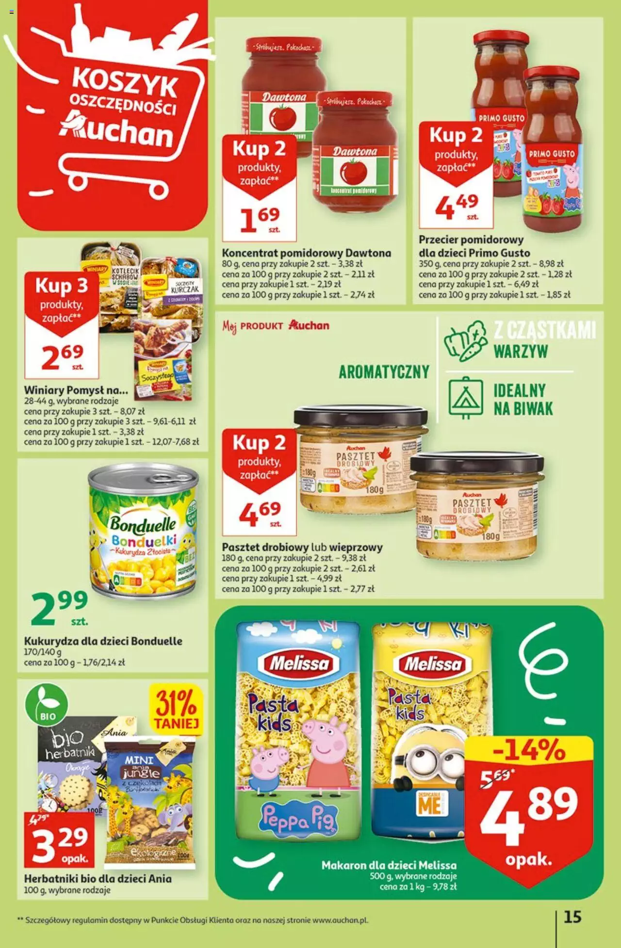 Auchan Radosny Dzień Dziecka Hipermarket  Gazetka ważna od 25.05.2023 do 31.05.2023 strona 15
