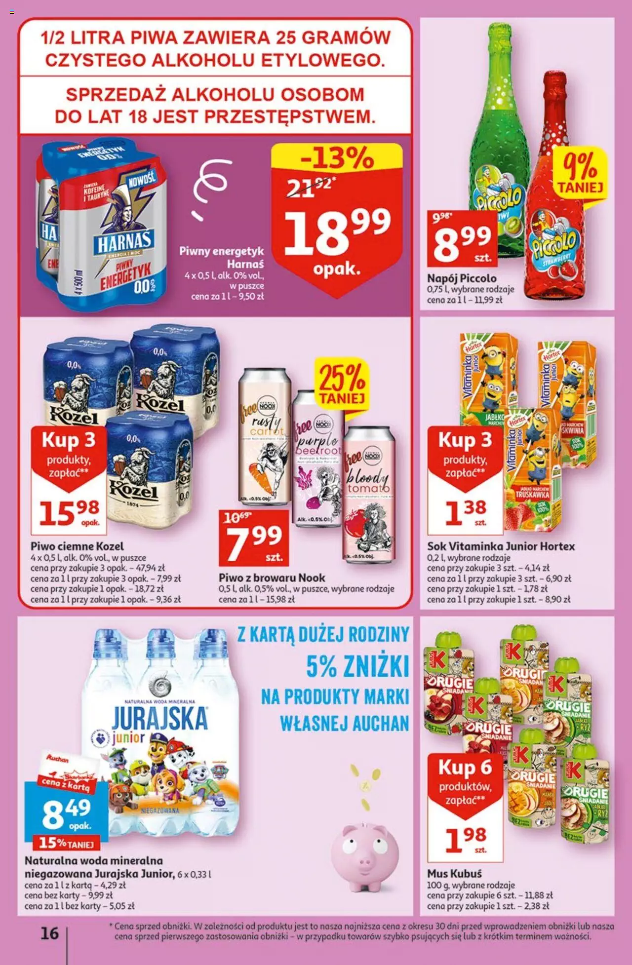 Auchan Radosny Dzień Dziecka Hipermarket  Gazetka ważna od 25.05.2023 do 31.05.2023 strona 16