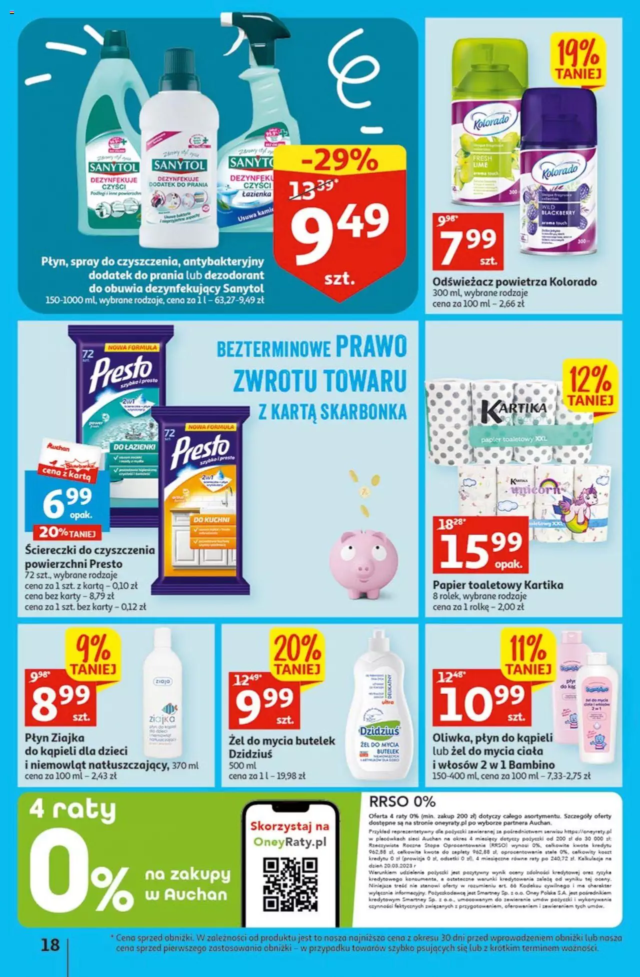 Auchan Radosny Dzień Dziecka Hipermarket  Gazetka ważna od 25.05.2023 do 31.05.2023 strona 18